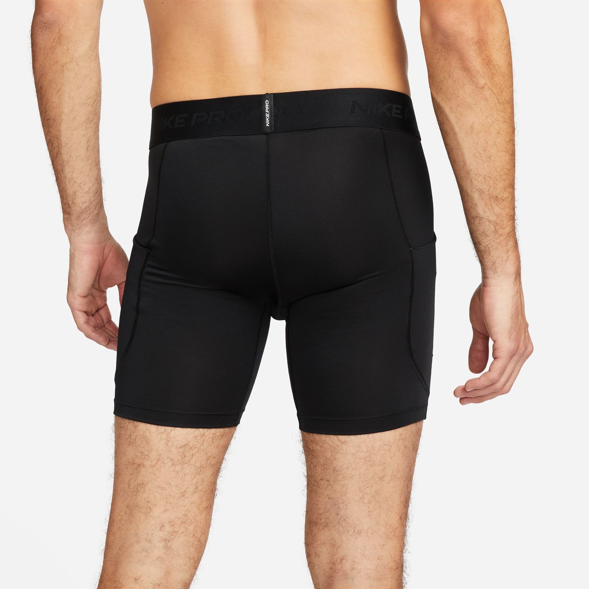 Nike Nike pro run dryfit hardloopshort zwart heren heren