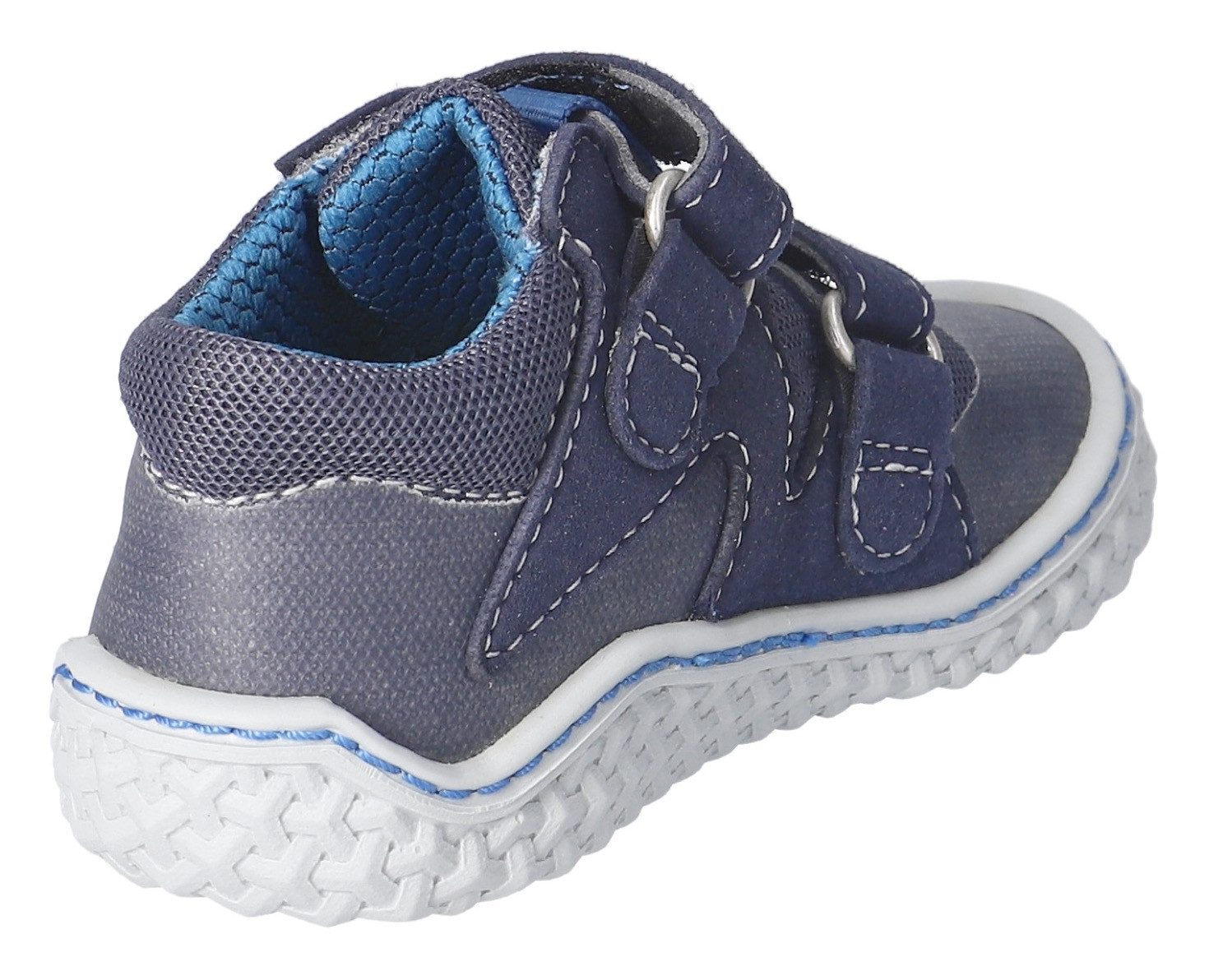 PEPINO by RICOSTA Babyschoentjes Patti WMS: gemiddeld , blote voeten schoen met klittenband en wms-systeem, maat sjabloon om te downloaden