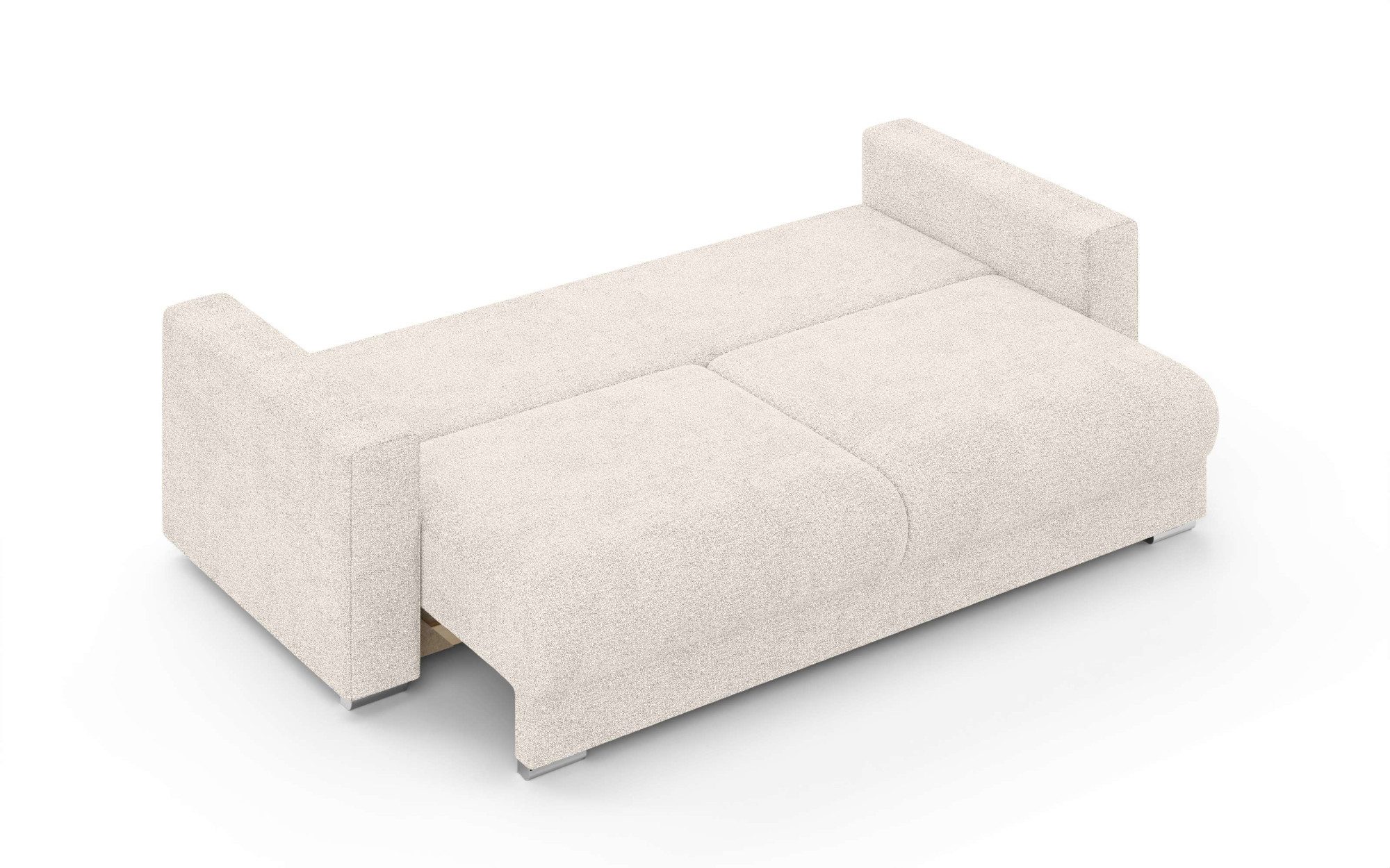 INOSIGN 3-zitsbank Stevinson slaapbank met bedlade, afmetingen B/H/D: 229/87/97 cm