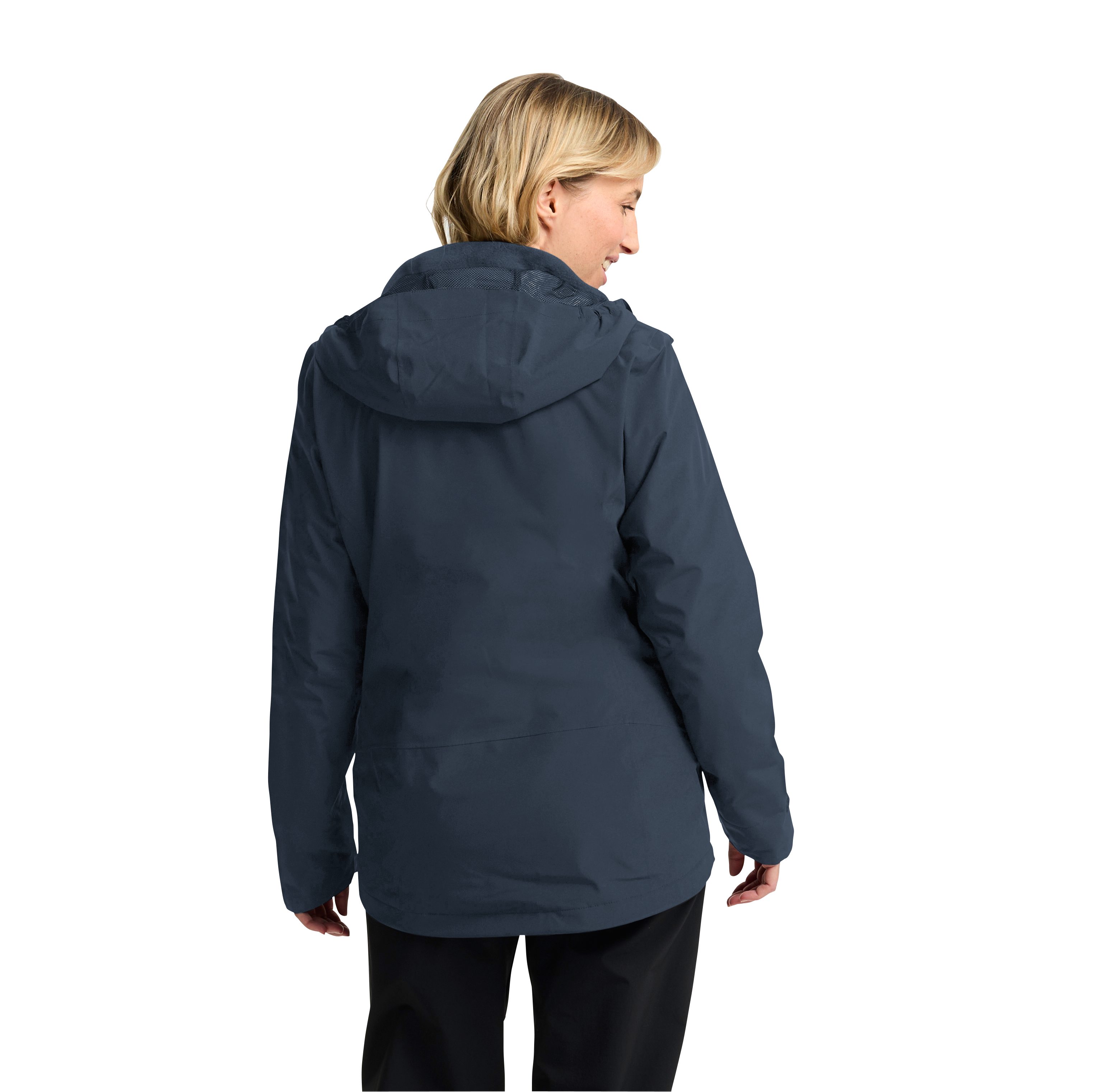 Jack Wolfskin Functioneel 3-in-1-jack MOONRISE 3IN1 JKT W met waterafstotende ritsen