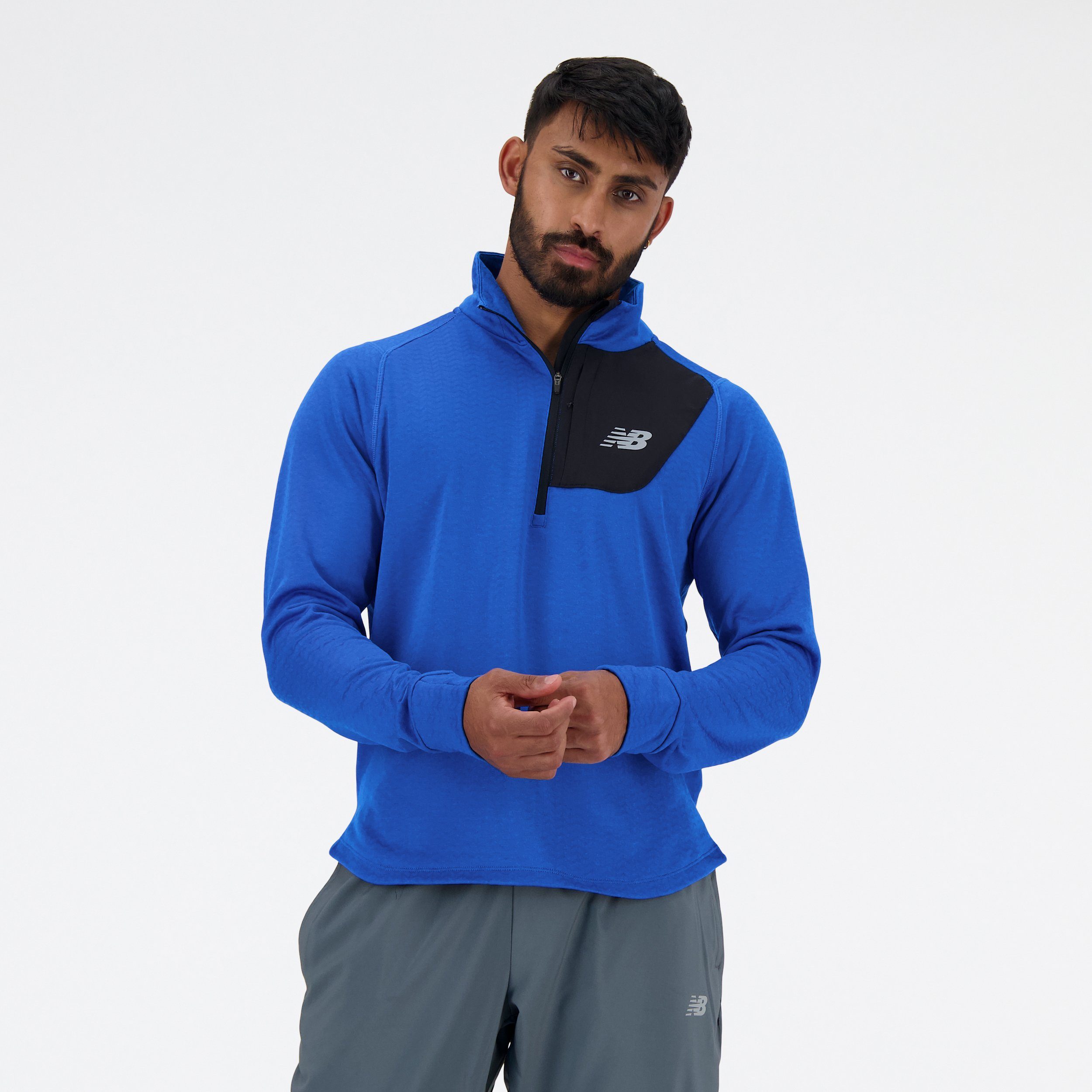 New Balance Runningshirt MENS RUNNING LS TOP