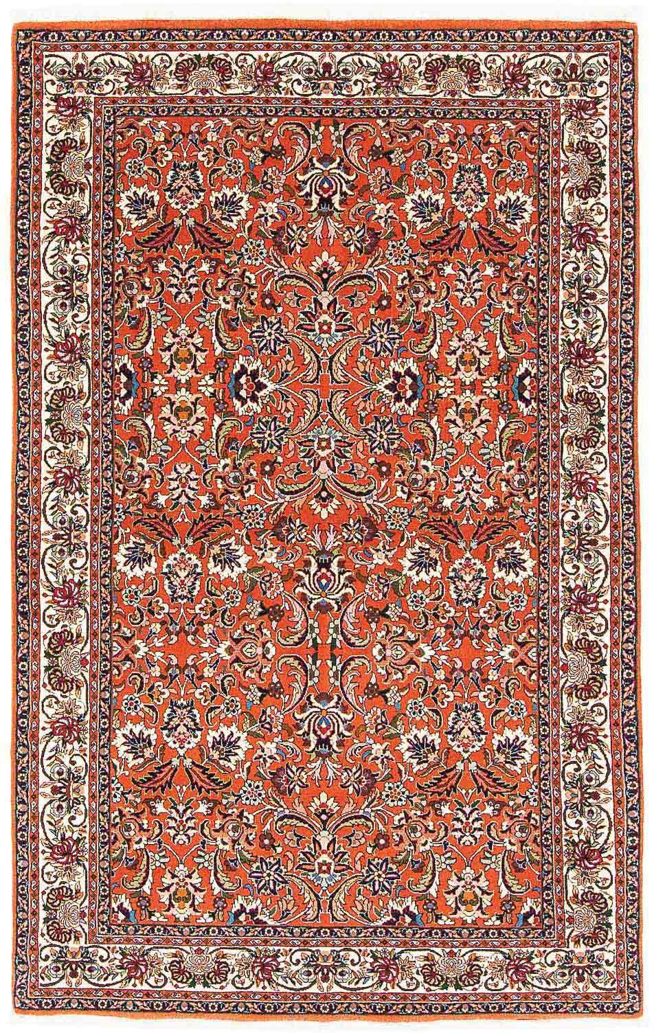 morgenland Wollen kleed Bidjar medaillon 178 x 111 cm Uniek exemplaar met certificaat
