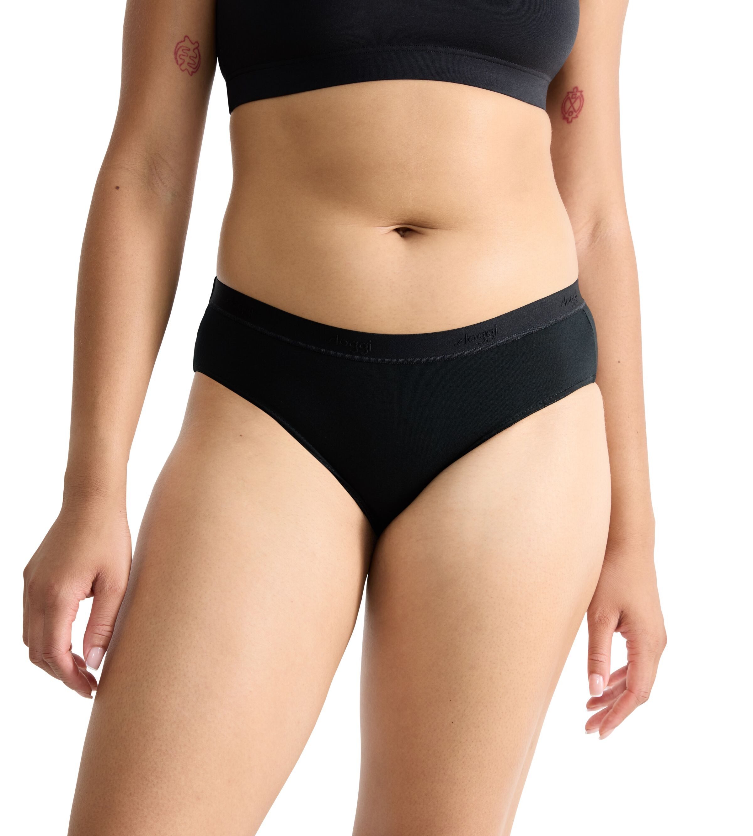 Sloggi Slip GO Casual Hipster 2P zachte en ademende katoenkwaliteit (2 stuks Set van 2)