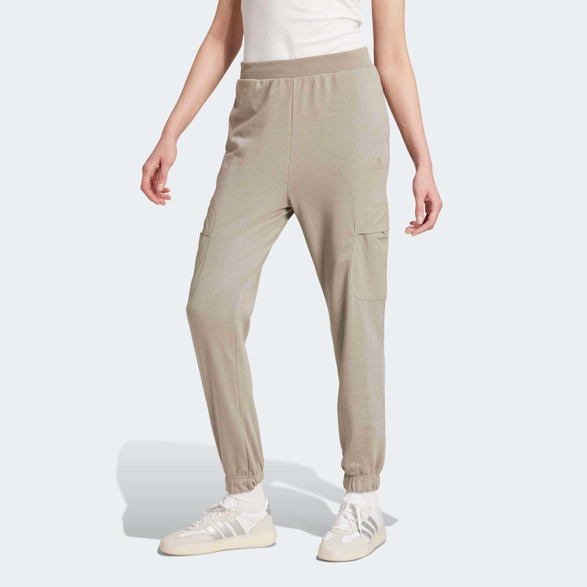 adidas Sportswear Sportbroek W CE G KN CARG (1-delig)