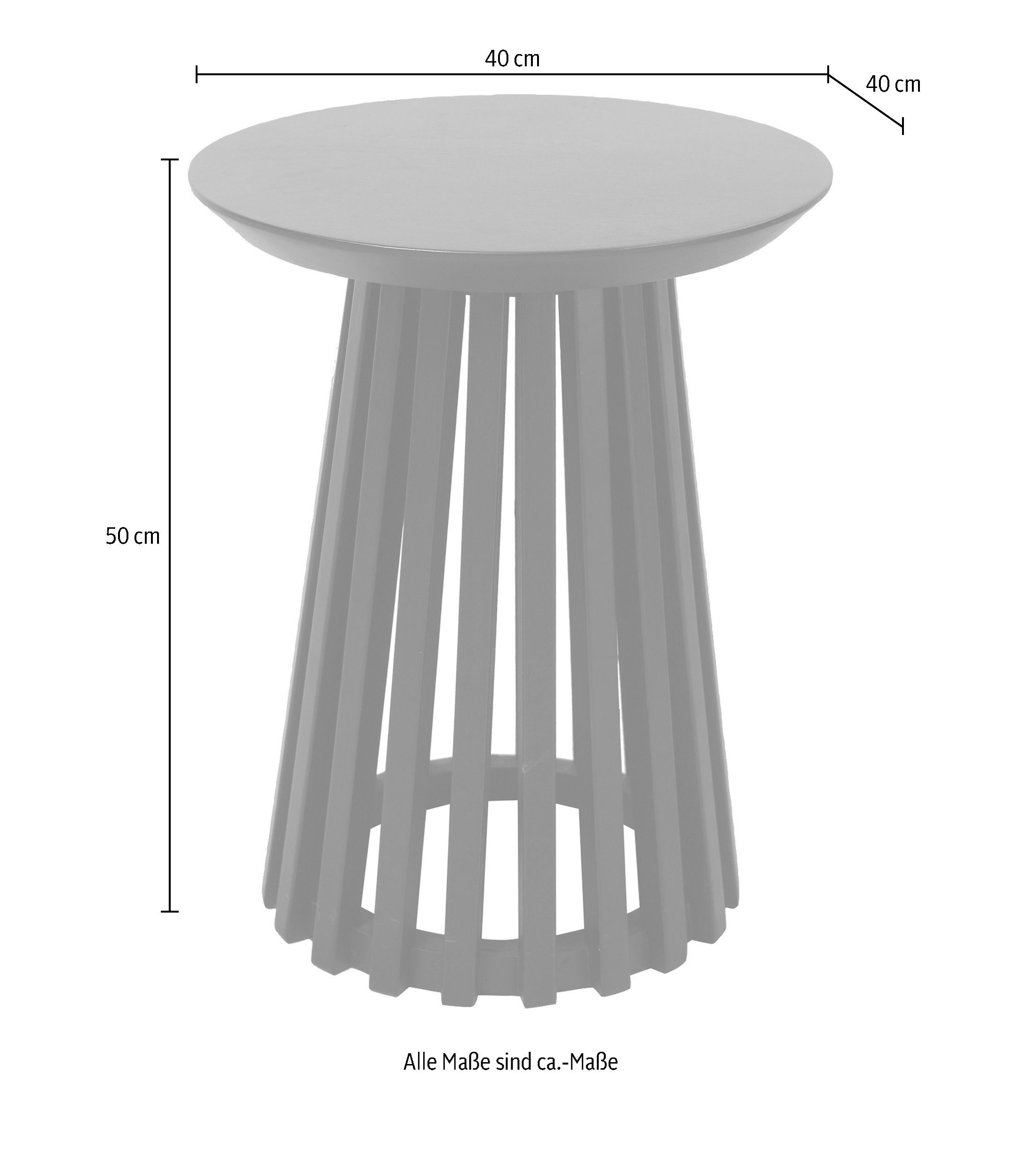 SIT Bijzettafel ook als hocker te gebruiken, plaat met zwitserse rand