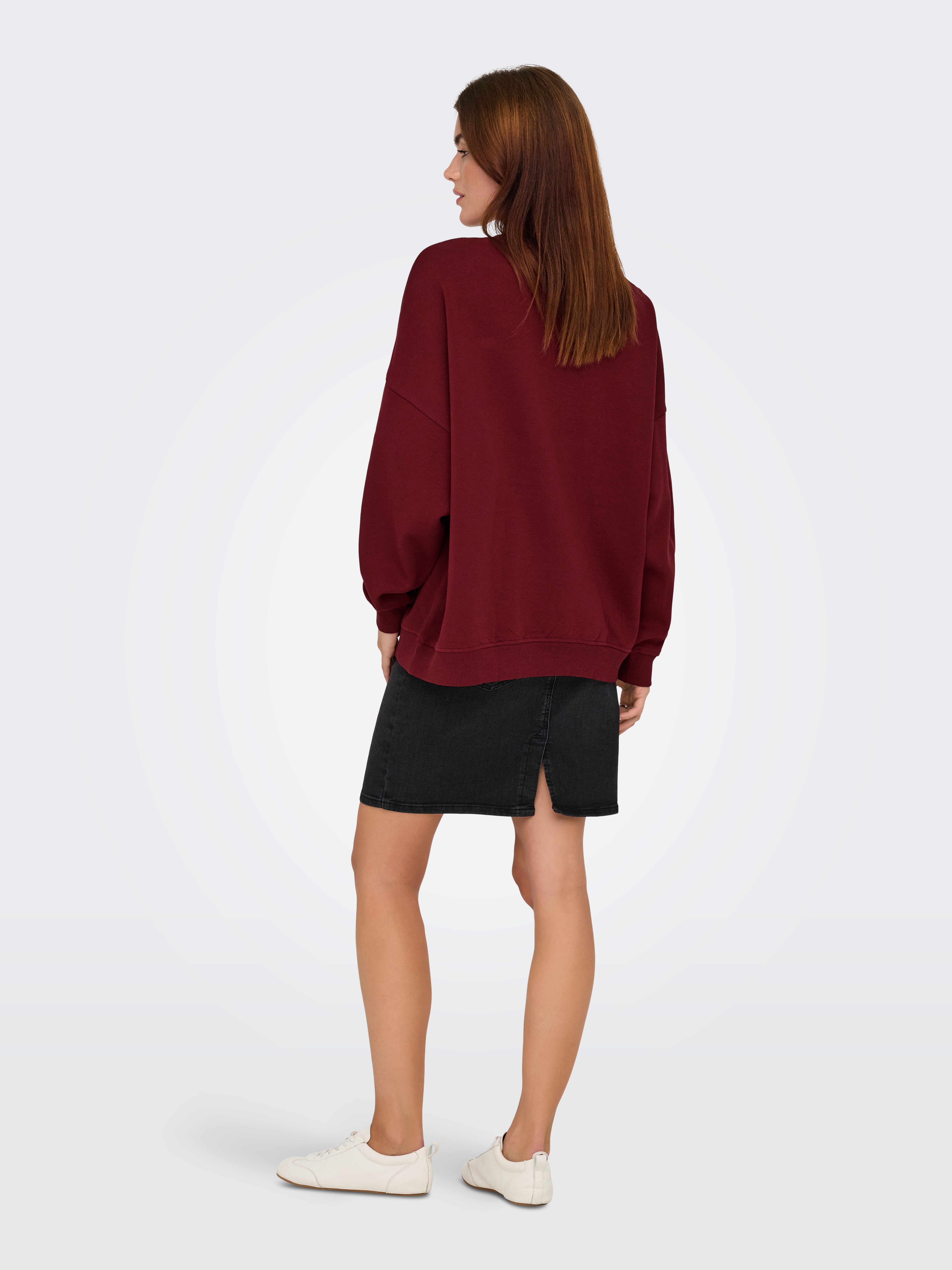 Only Sweatshirt ONLBILA L/S BEAR O-NECK SWT