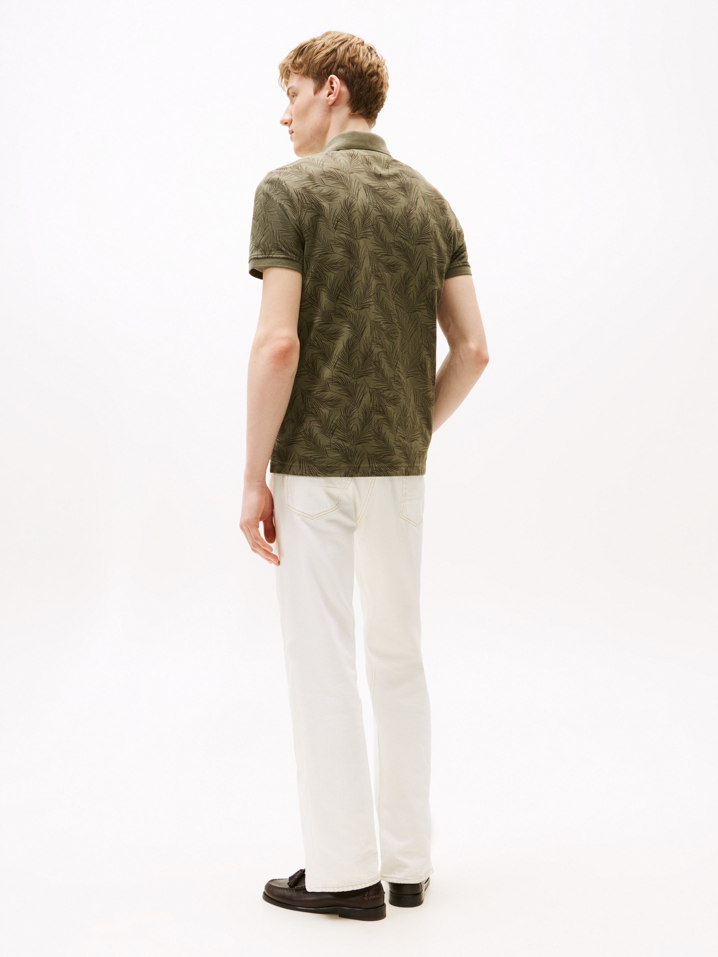 Tommy Hilfiger Poloshirt LEAF AOP REG POLO