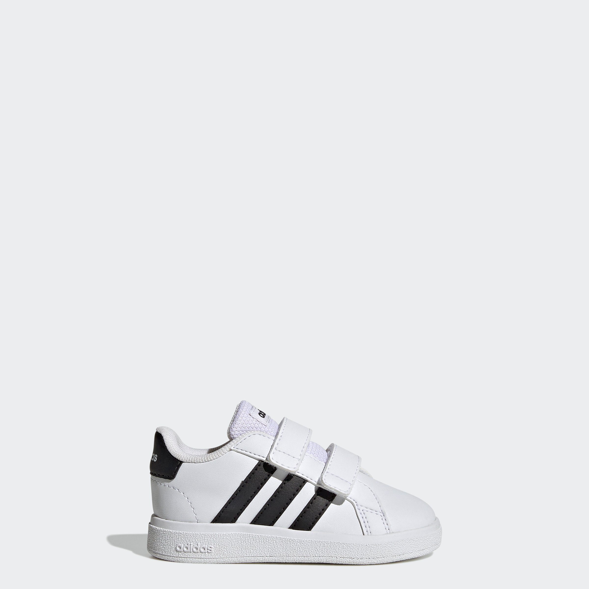 adidas Sportswear Sneakers GRAND COURT LIFESTYLE HOOK AND LOOP voor kinderen, ontwerp geïnspireerd door de adidas superstar