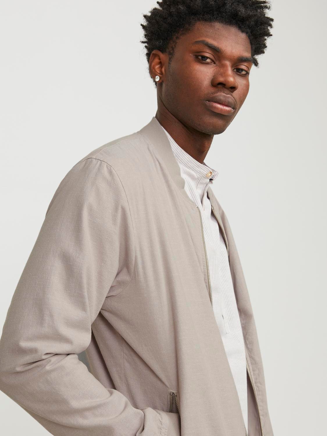 Jack & Jones Bomberjack JJESUMMER LINEN BOMBER SN