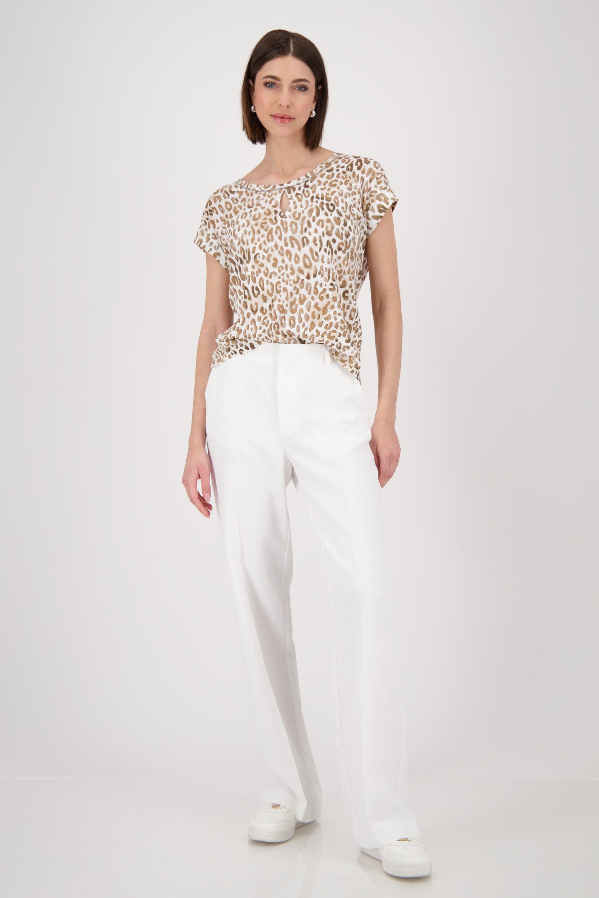 Monari Shirt met ronde hals Met een ronde hals
