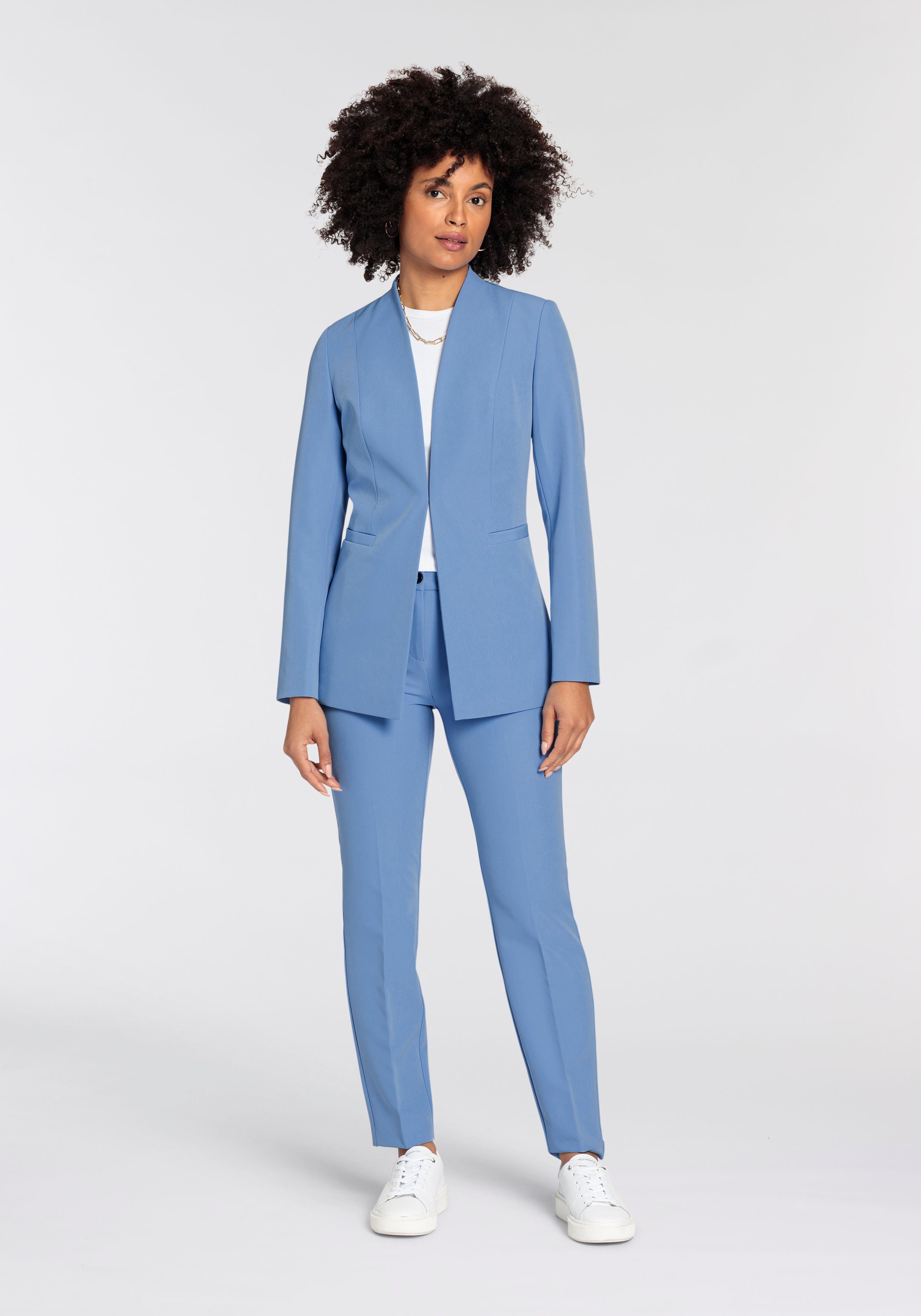 Tamaris Pantalon met persplooien nieuwe collectie