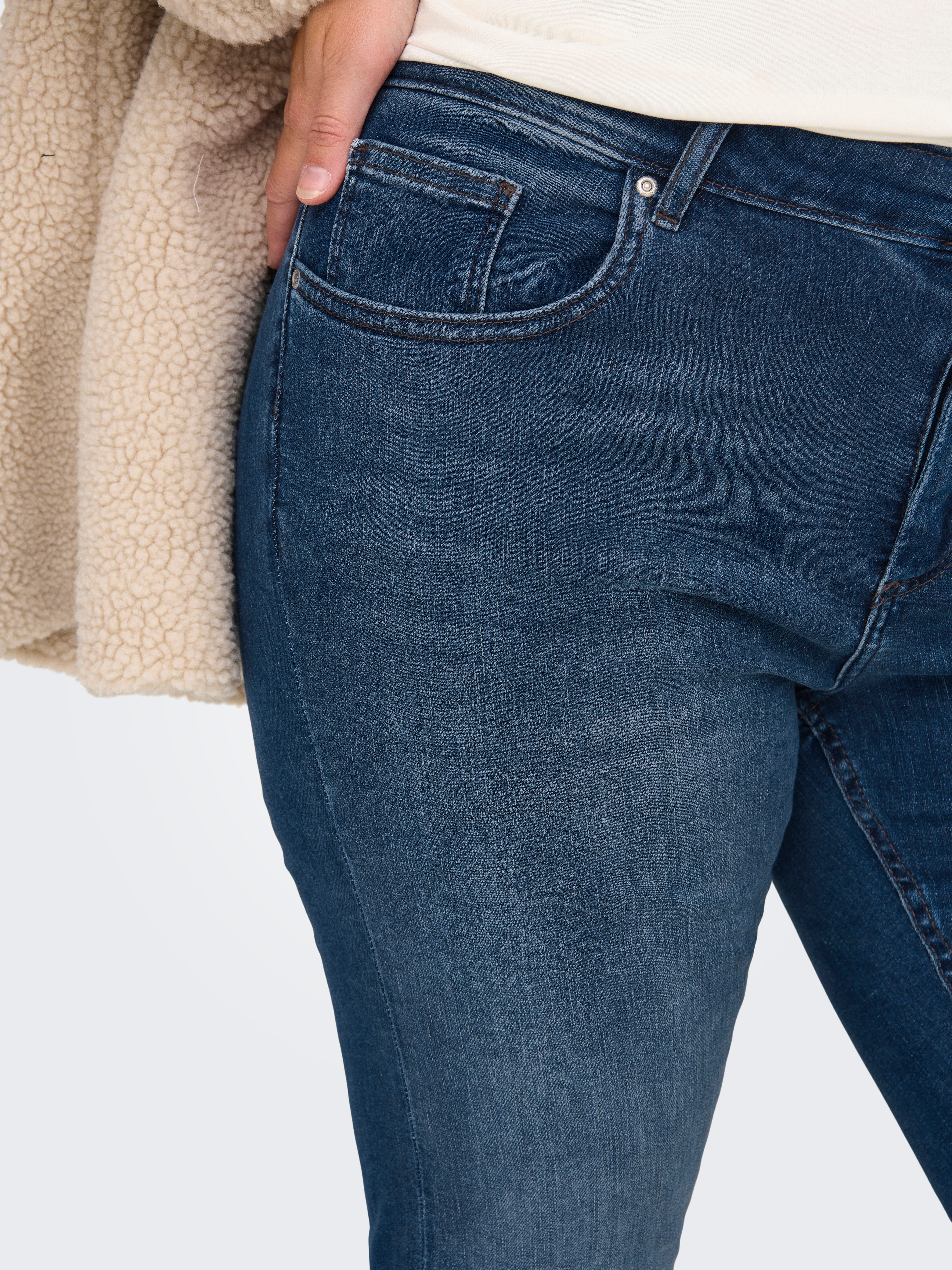 ONLY CARMAKOMA Bootcut jeans CARWILLY HW FLARED DNM TAI021 NOOS