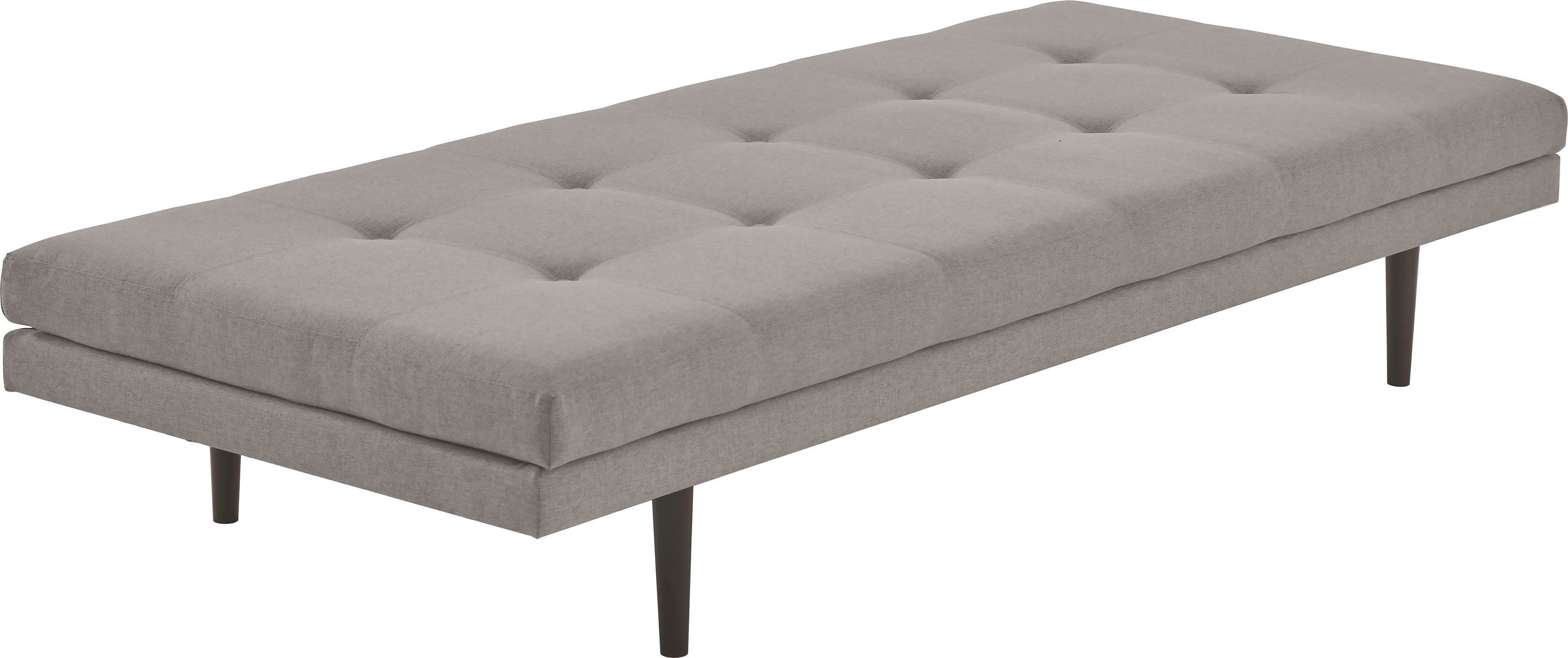 ATLANTIC home collection Chaise-longue Bergen Daybed in Japanse stijl, inclusief vast te zetten sluimerrol