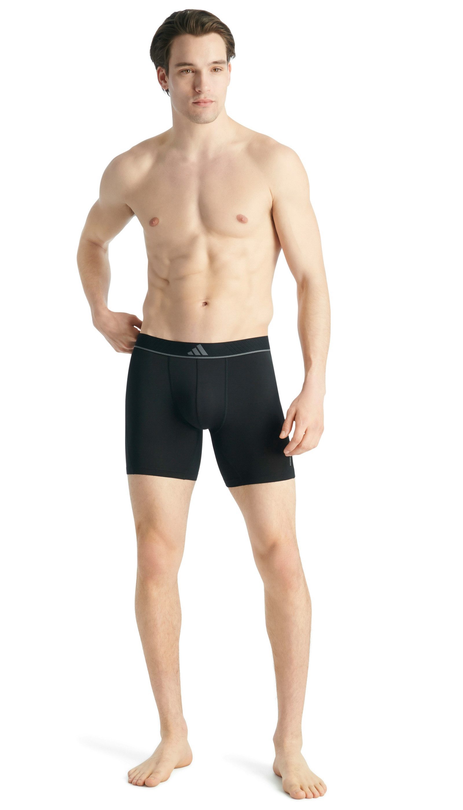 adidas Sportswear Boxershort Met langere pijpen (Set van 3)