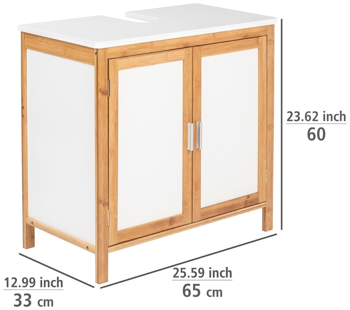 WENKO Wastafelonderkast Finja BxDxH: 65x33x60 cm