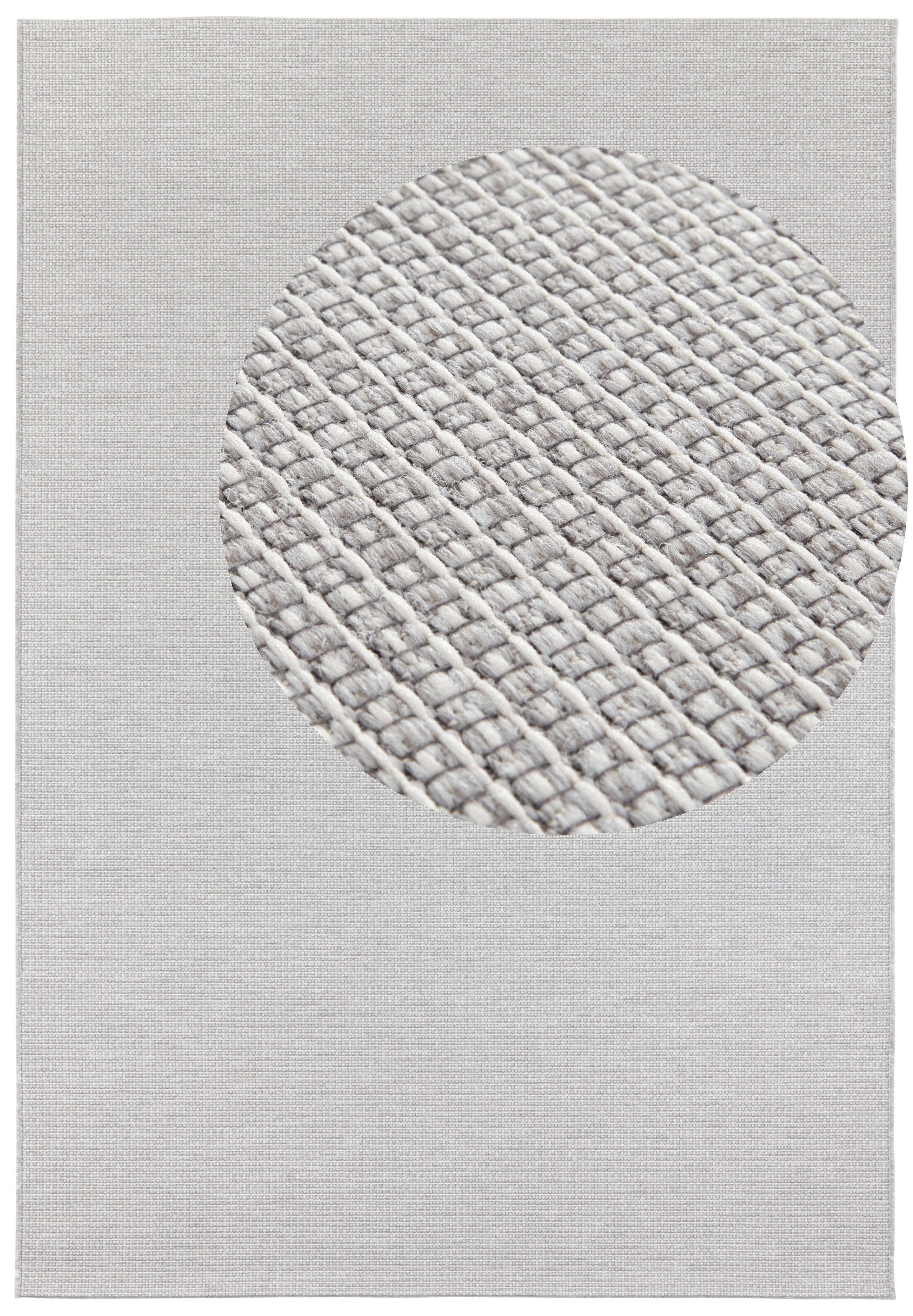 ELLE DECORATION Vloerkleed Millau Platweefsel, in- & outdoor, modern, terras, balkon, woonkamer