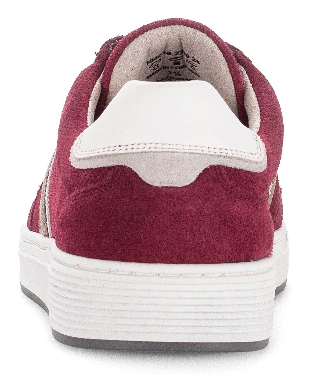 Pius Gabor Sneakers , vrijetijdsschoen, lage schoen, veterschoen met contrastafwerking, breedte g
