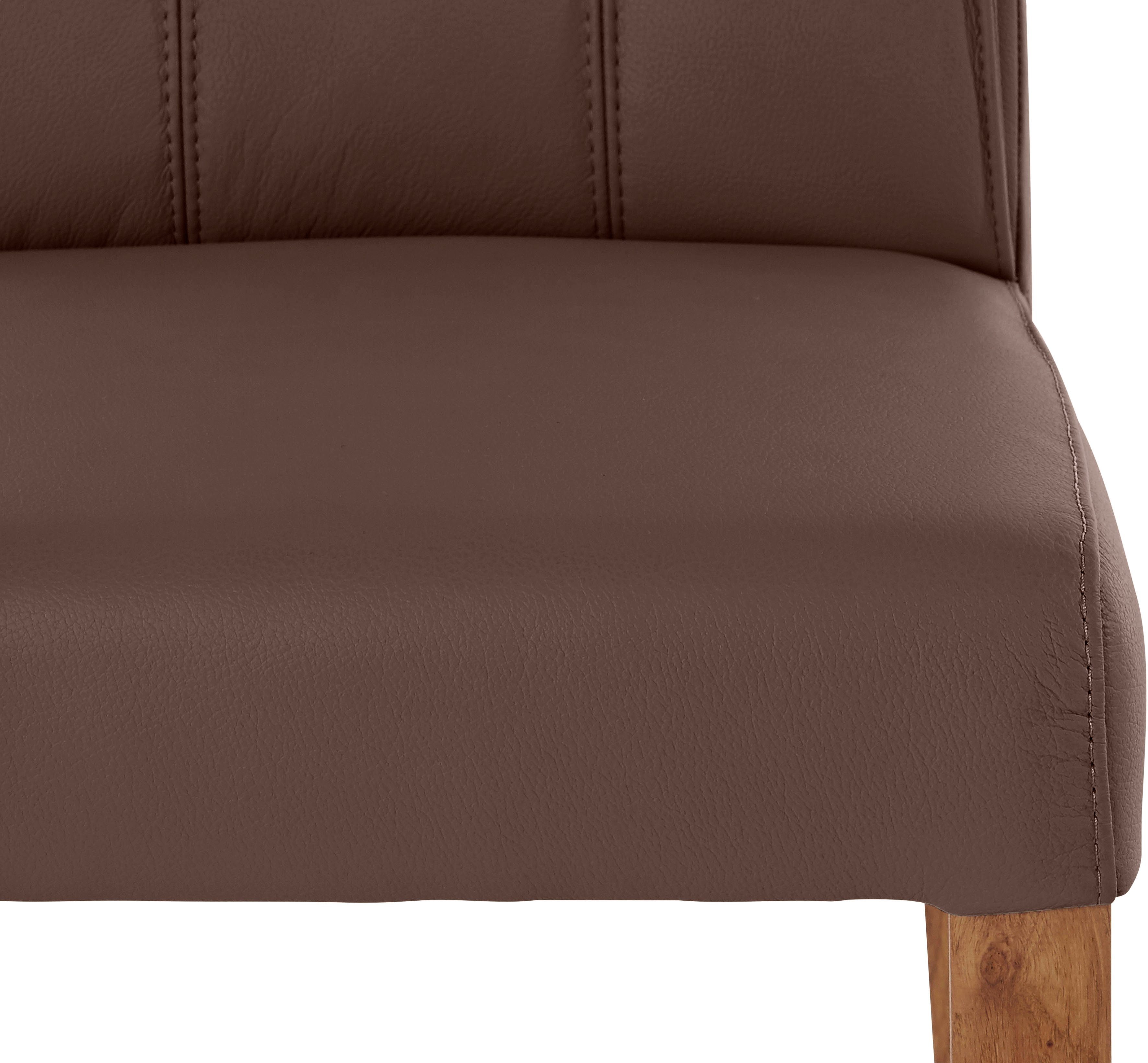 INOSIGN Eetkamerstoel Rugleuning met stiksels (2 stuks)
