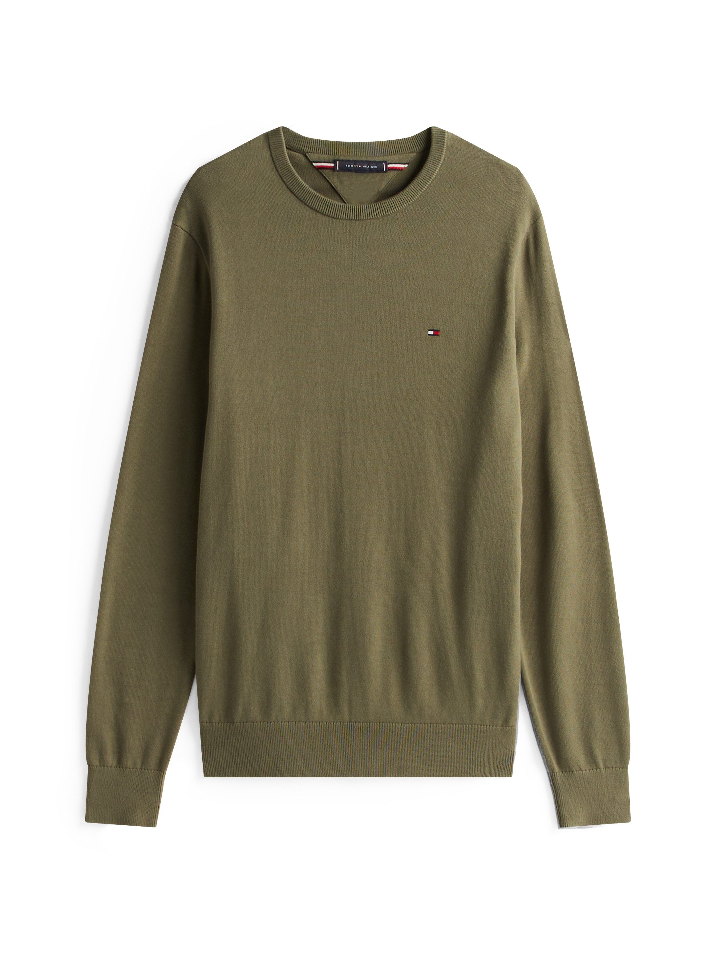 Tommy Hilfiger Trui met ronde hals ESSENTIAL COTTON CREW NECK