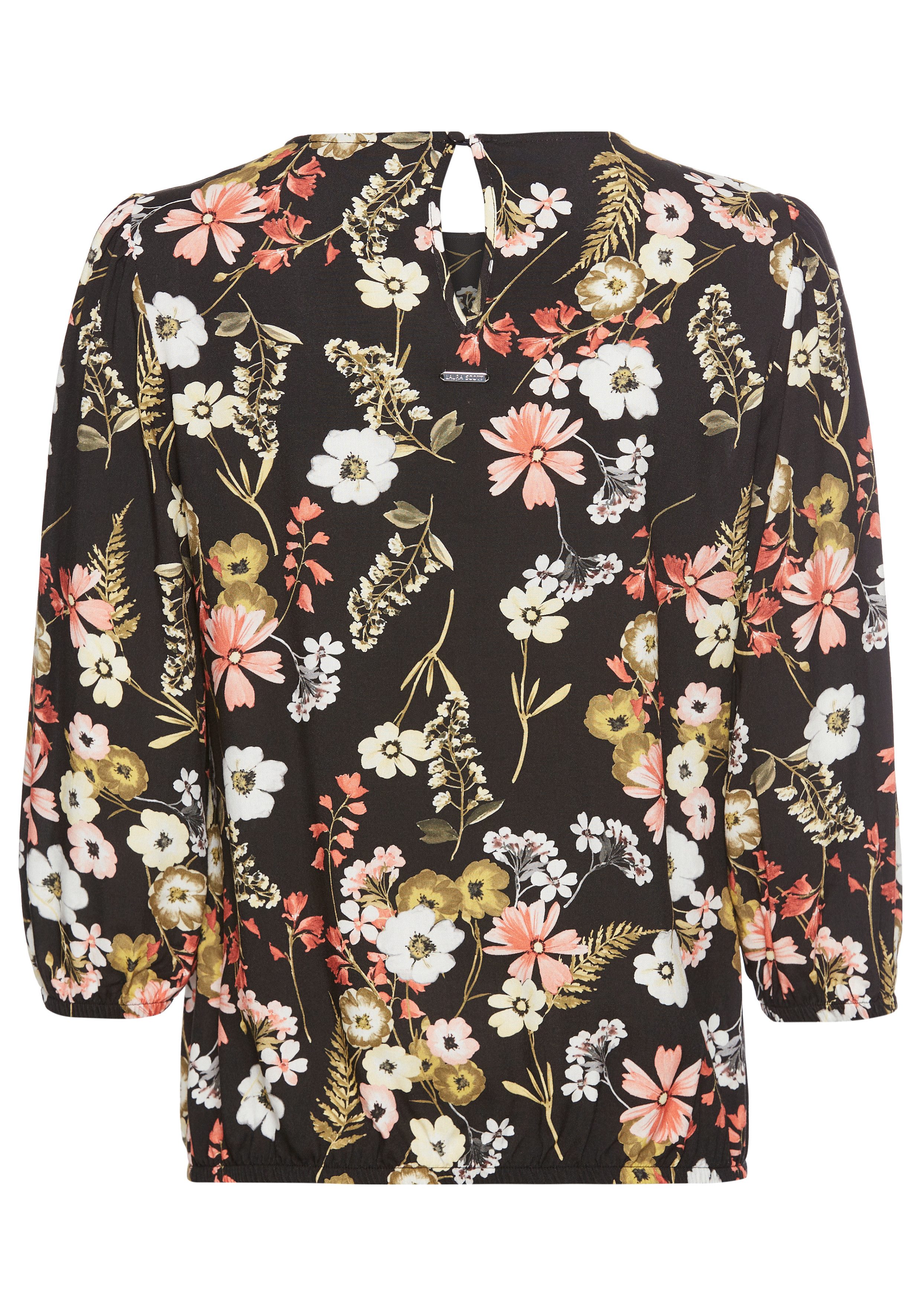 Laura Scott Gedessineerde blouse met elegante bloemenprint
