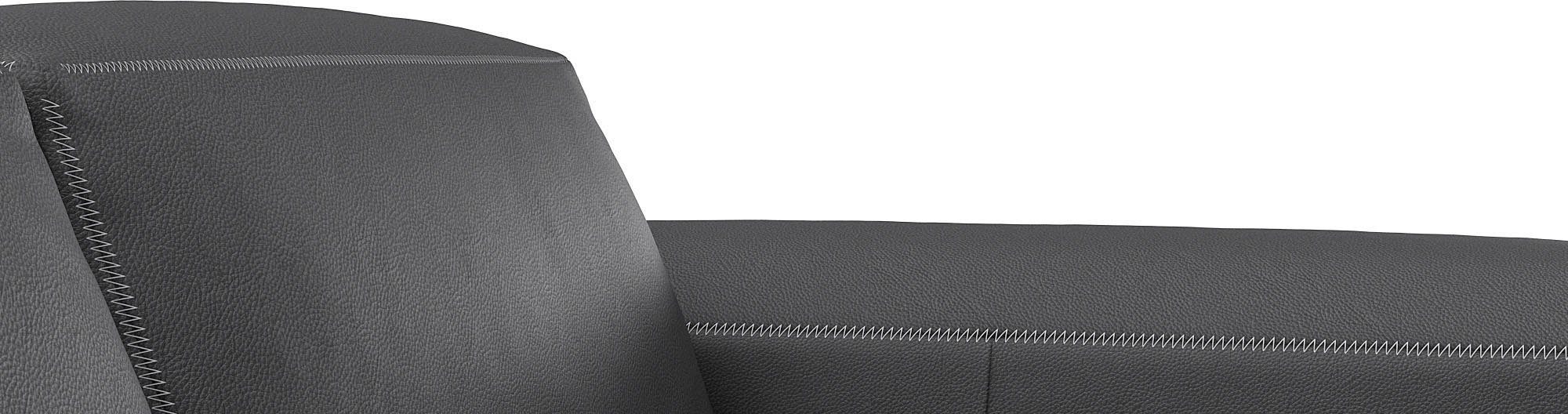 FLEXLUX Hoekbank Lucera Chaise longue rechts of links, L-vorm, comfortabel