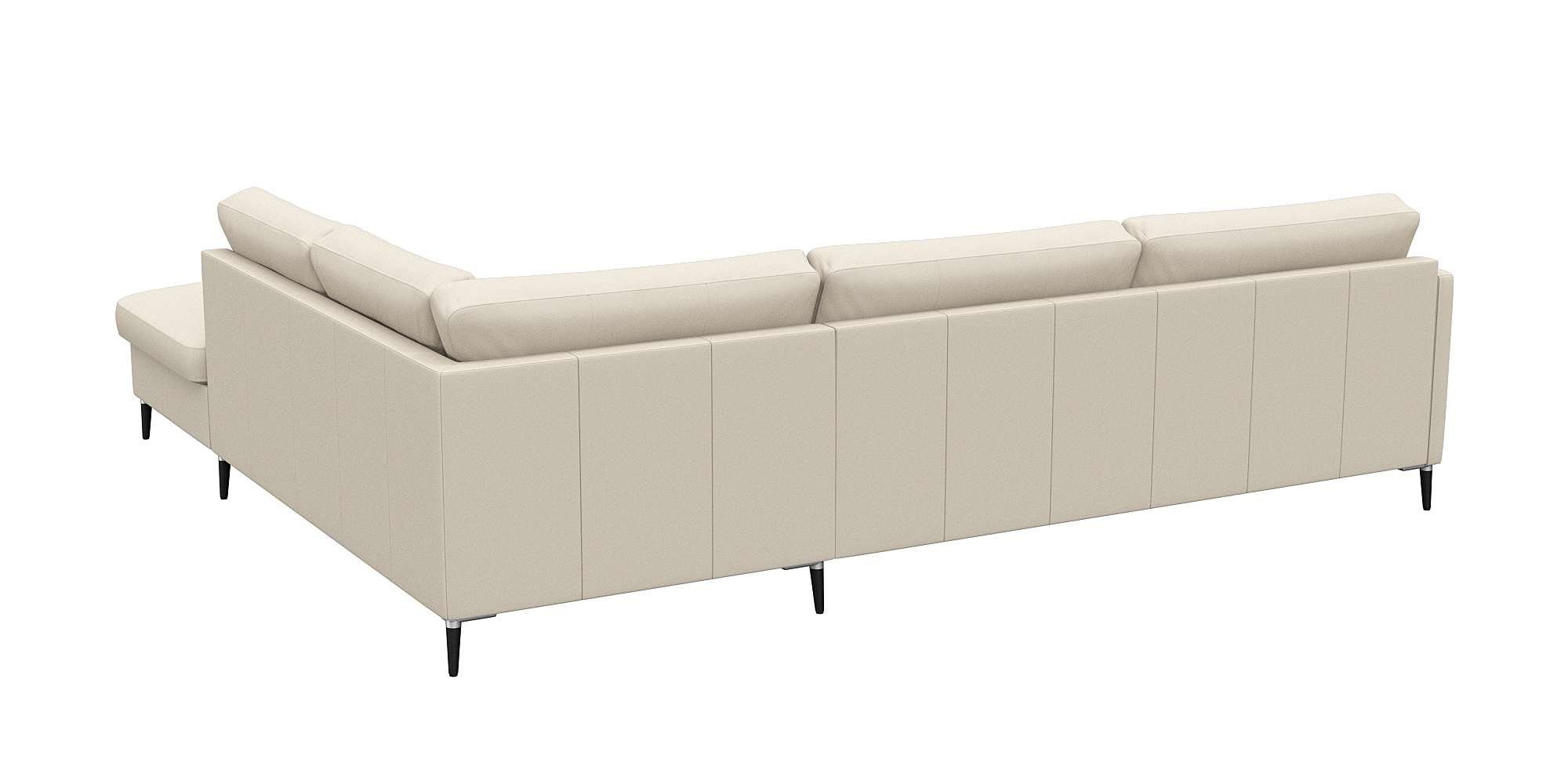 FLEXLUX Hoekbank Fiore, super zitcomfort door koudschuim in de zitting, L-vorm