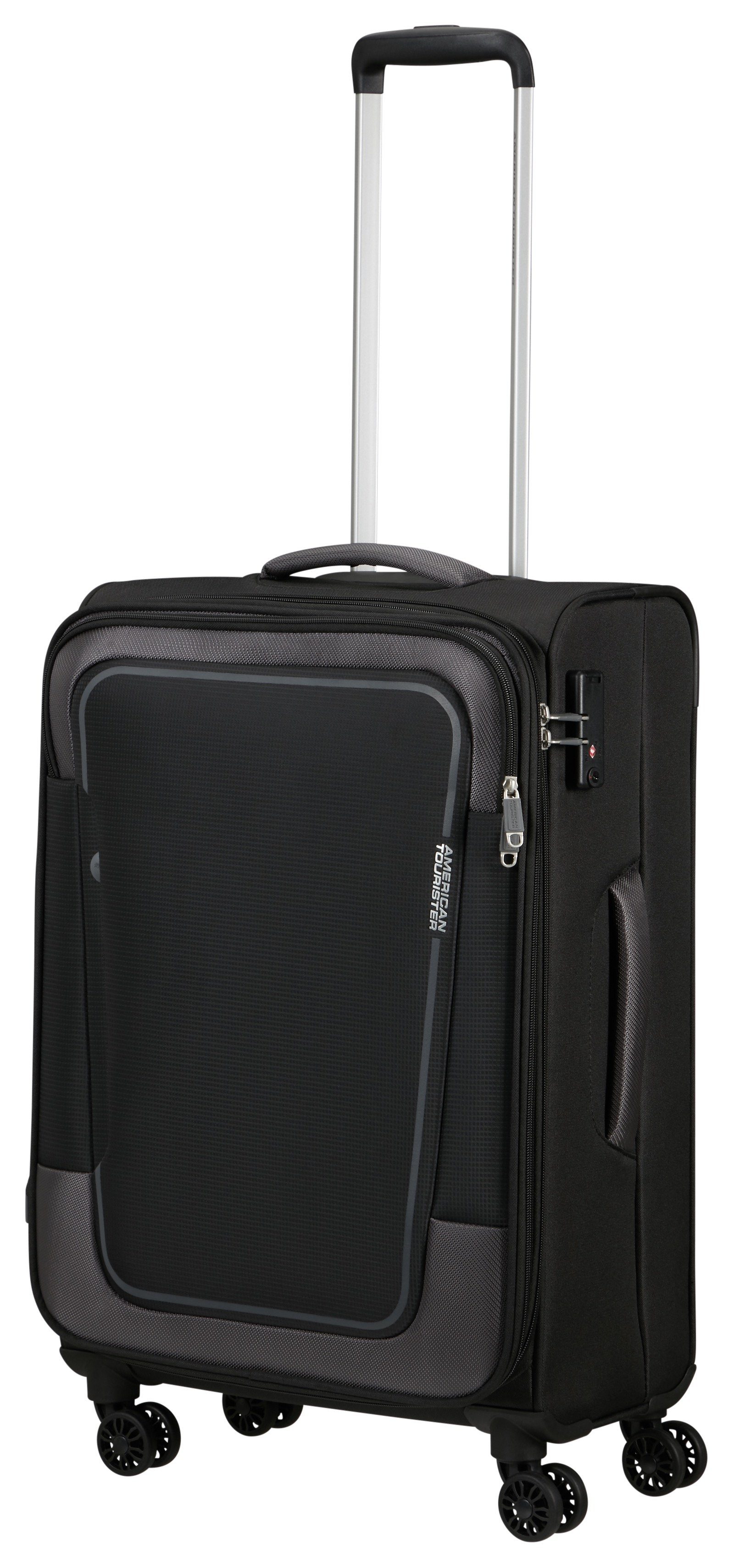 American Tourister Zachte bagage trolley PULSONIC Spinner 67 Reiskoffer zachte koffer TSA-slot