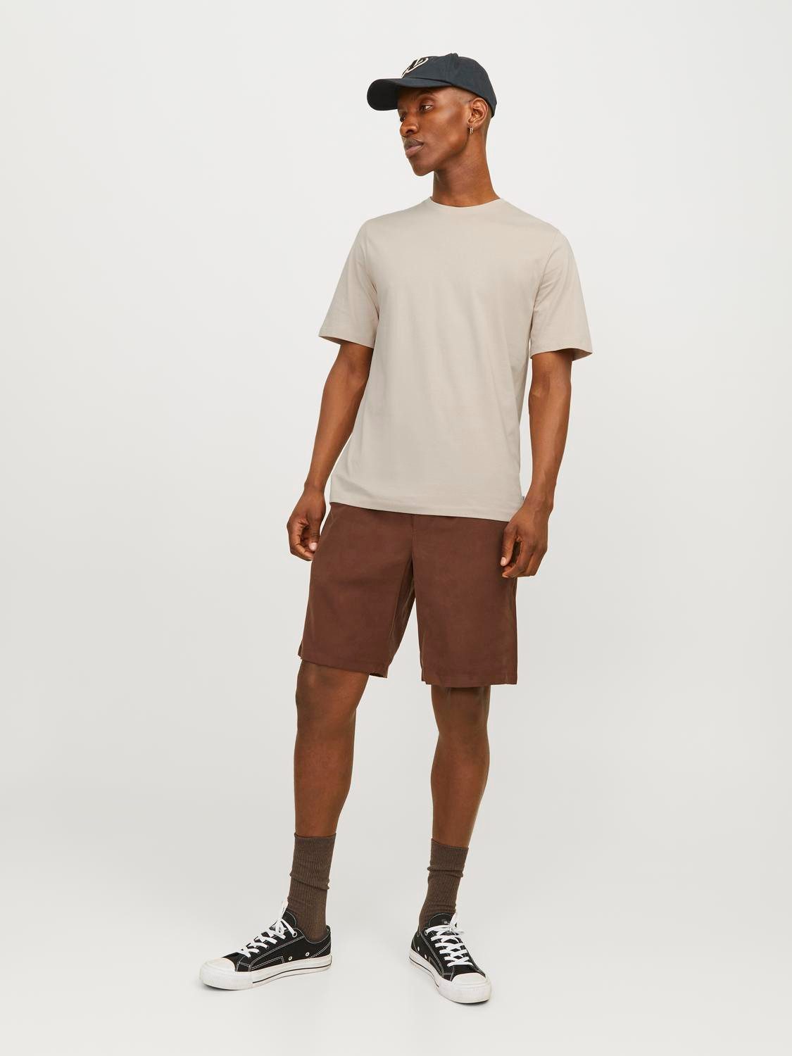 Jack & Jones Shirt met ronde hals JJEORGANIC BASIC TEE SS O-NECK NOOS