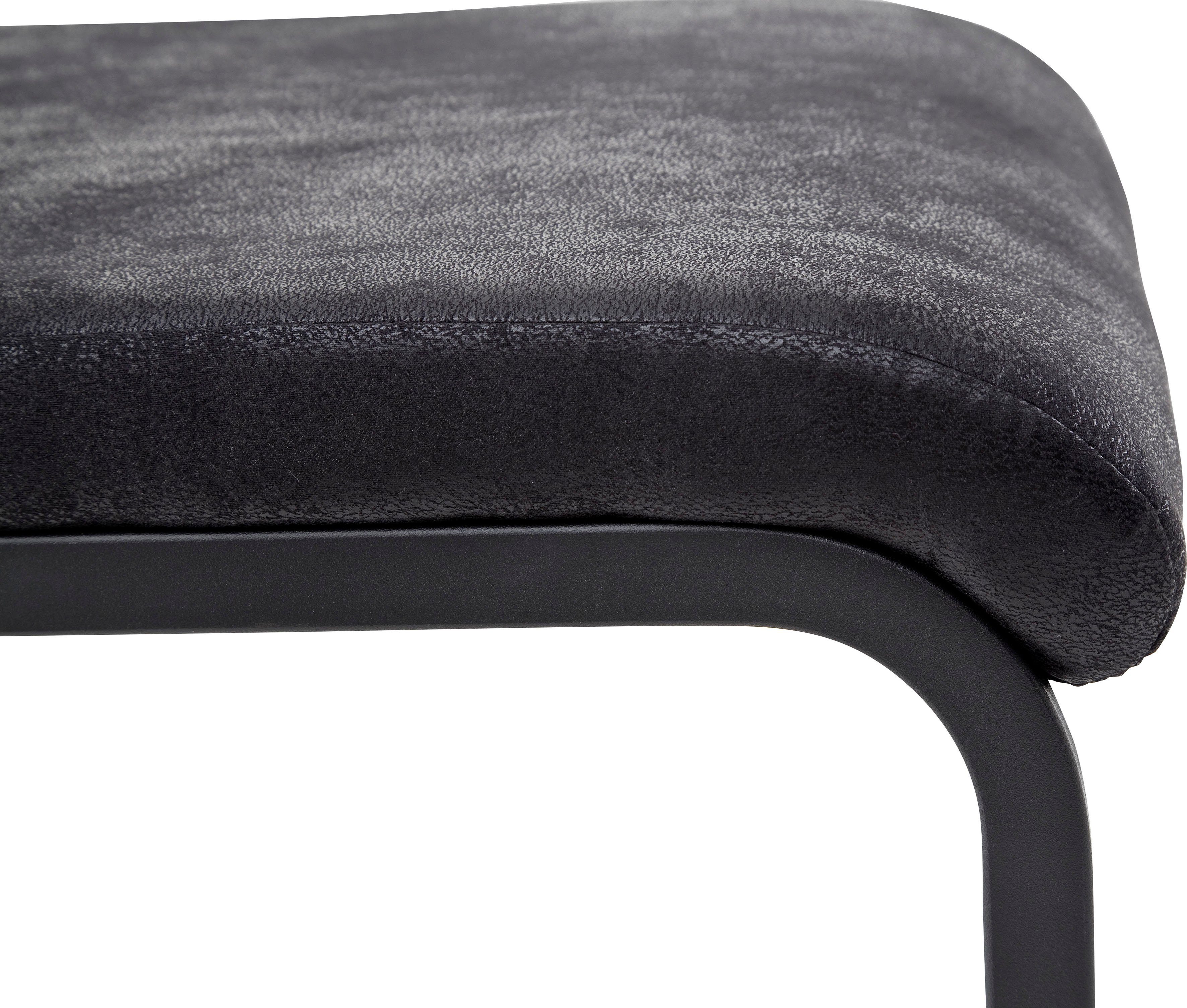 MCA furniture Eetkamerstoel Bilbao met bekleding in vintage-look, belastbaar tot 120 kg (set, 4 stuks)