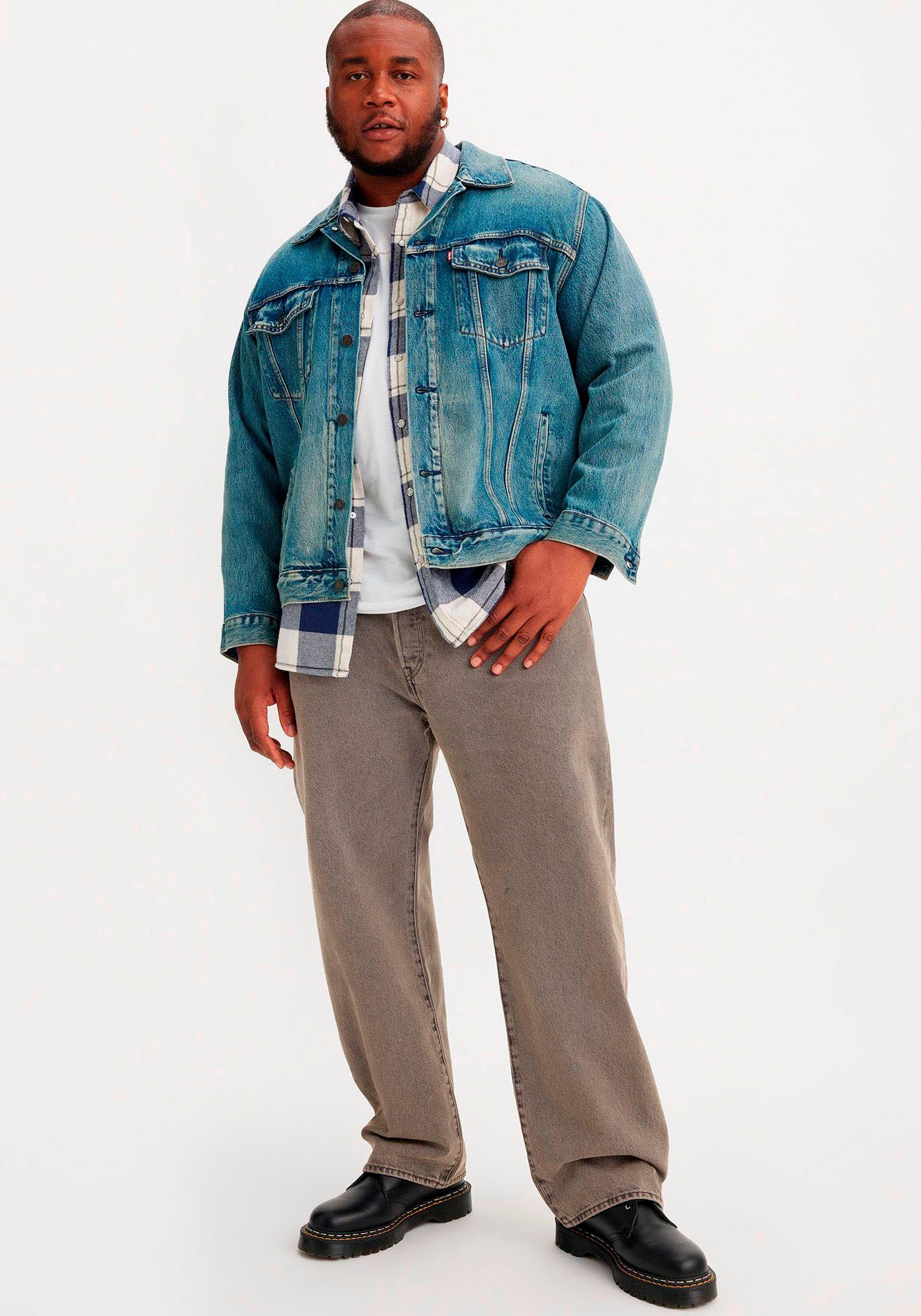 Levi's® Plus Straight jeans 501® LEVI'S®ORIGINAL B&T in verschillende wassingen