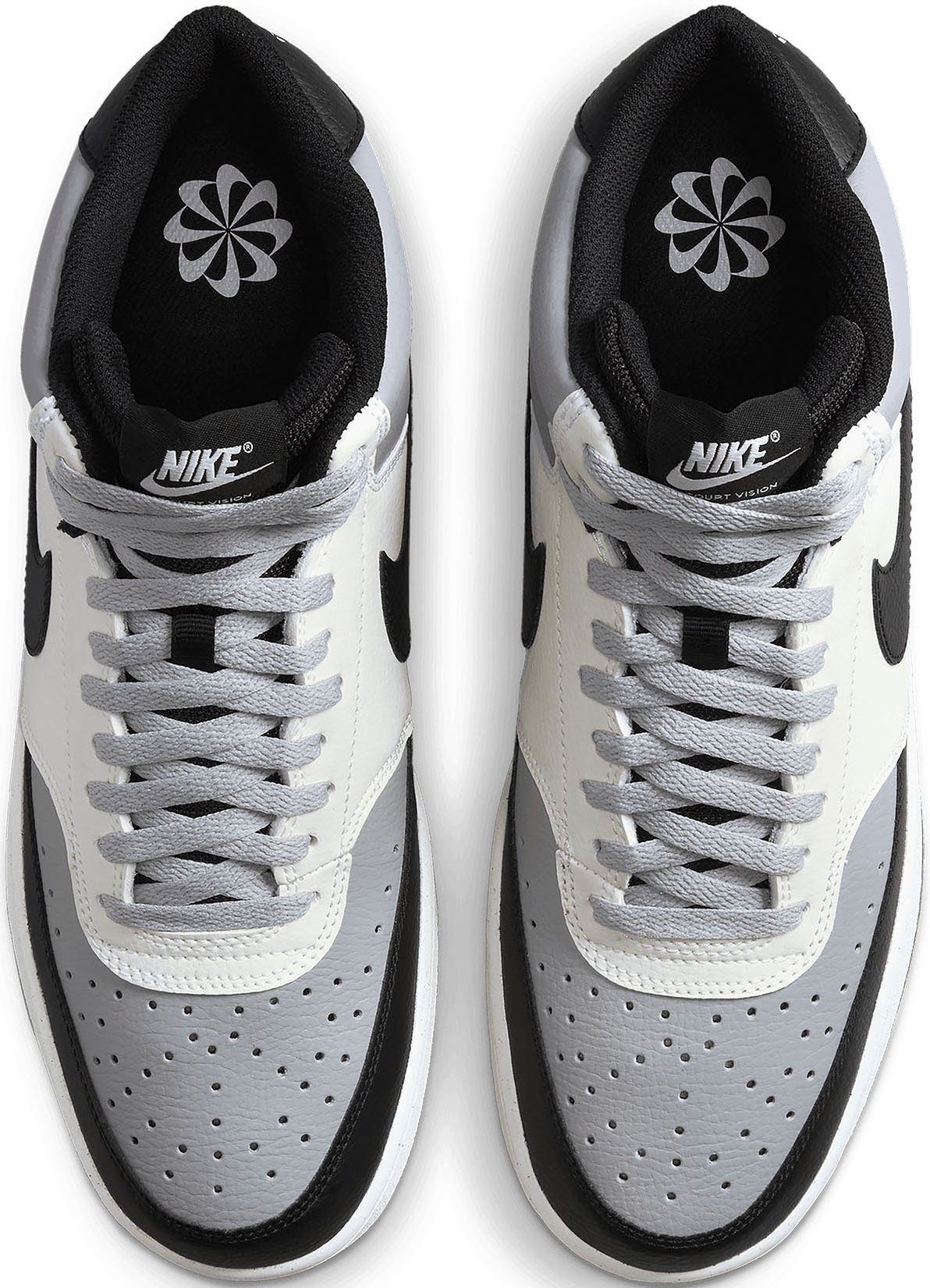 Nike Sportswear Sneakers COURT VISION MID NEXT NATURE Design in de voetsporen van de Air Force 1