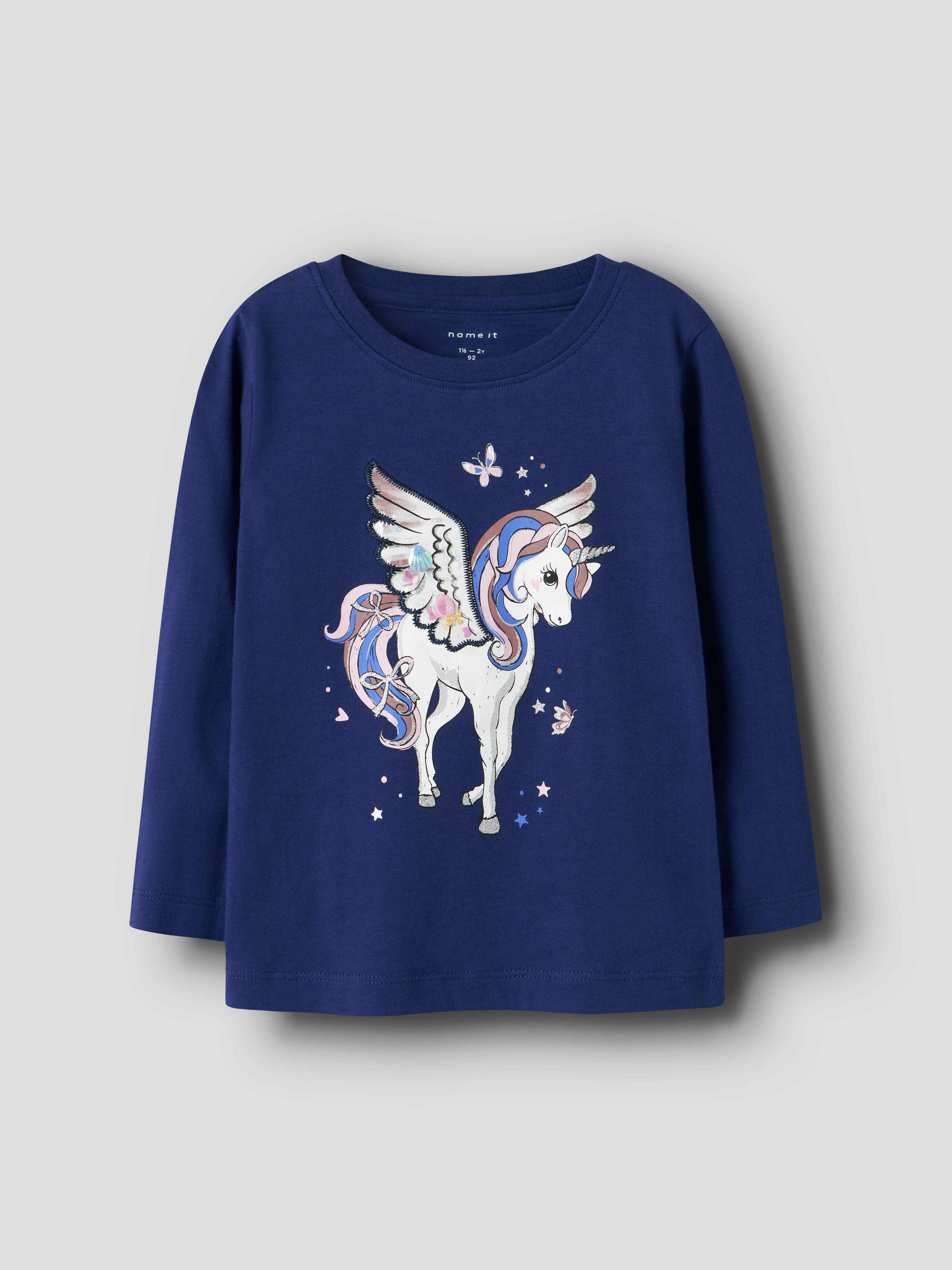 Name It Shirt met lange mouwen NMFNINNA LS TOP BOX