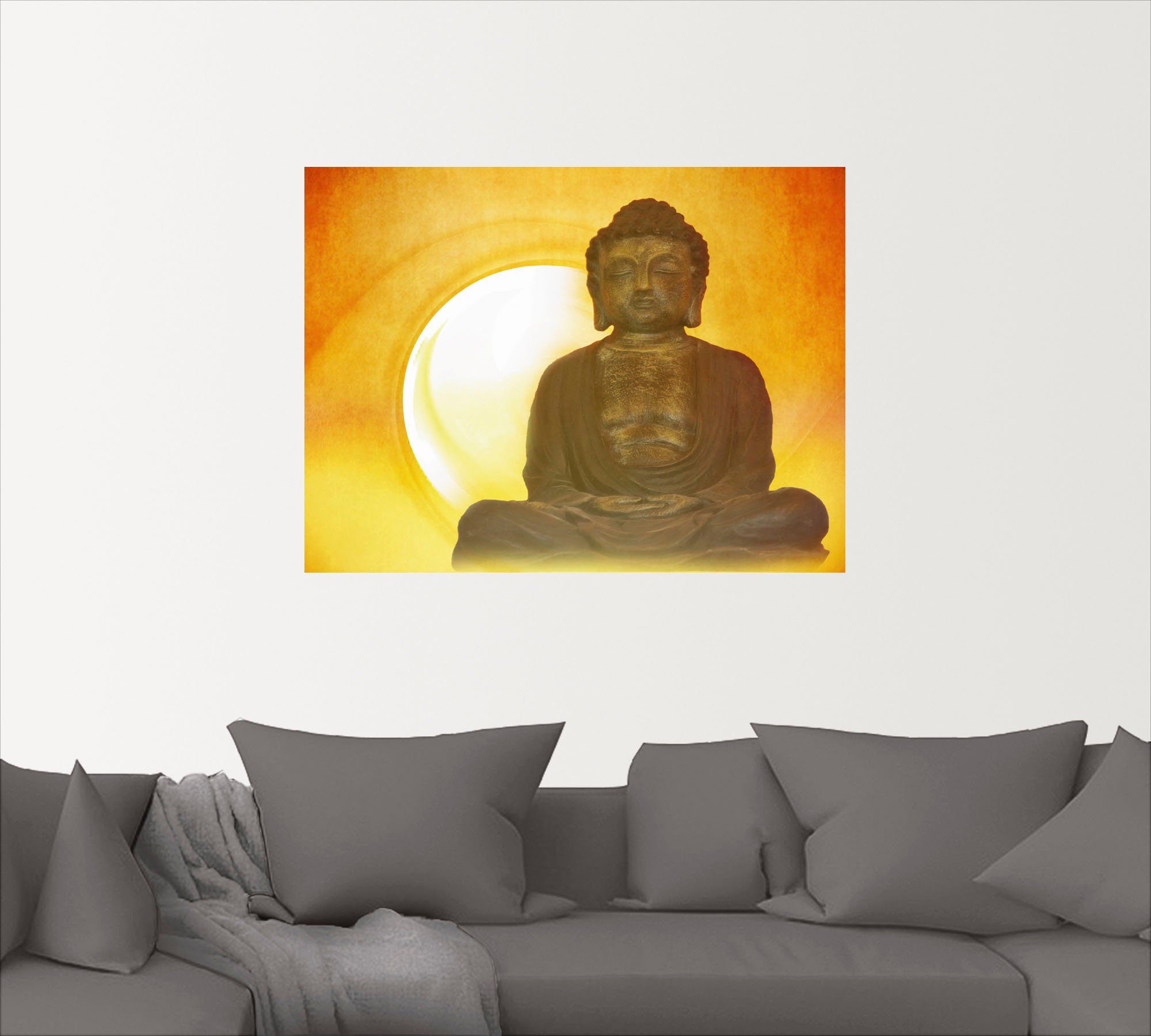 Artland Artprint Boeddha 2 als artprint op linnen, poster, muursticker in verschillende maten