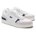 lacoste sneakers t-clip 0120 3 sma wit
