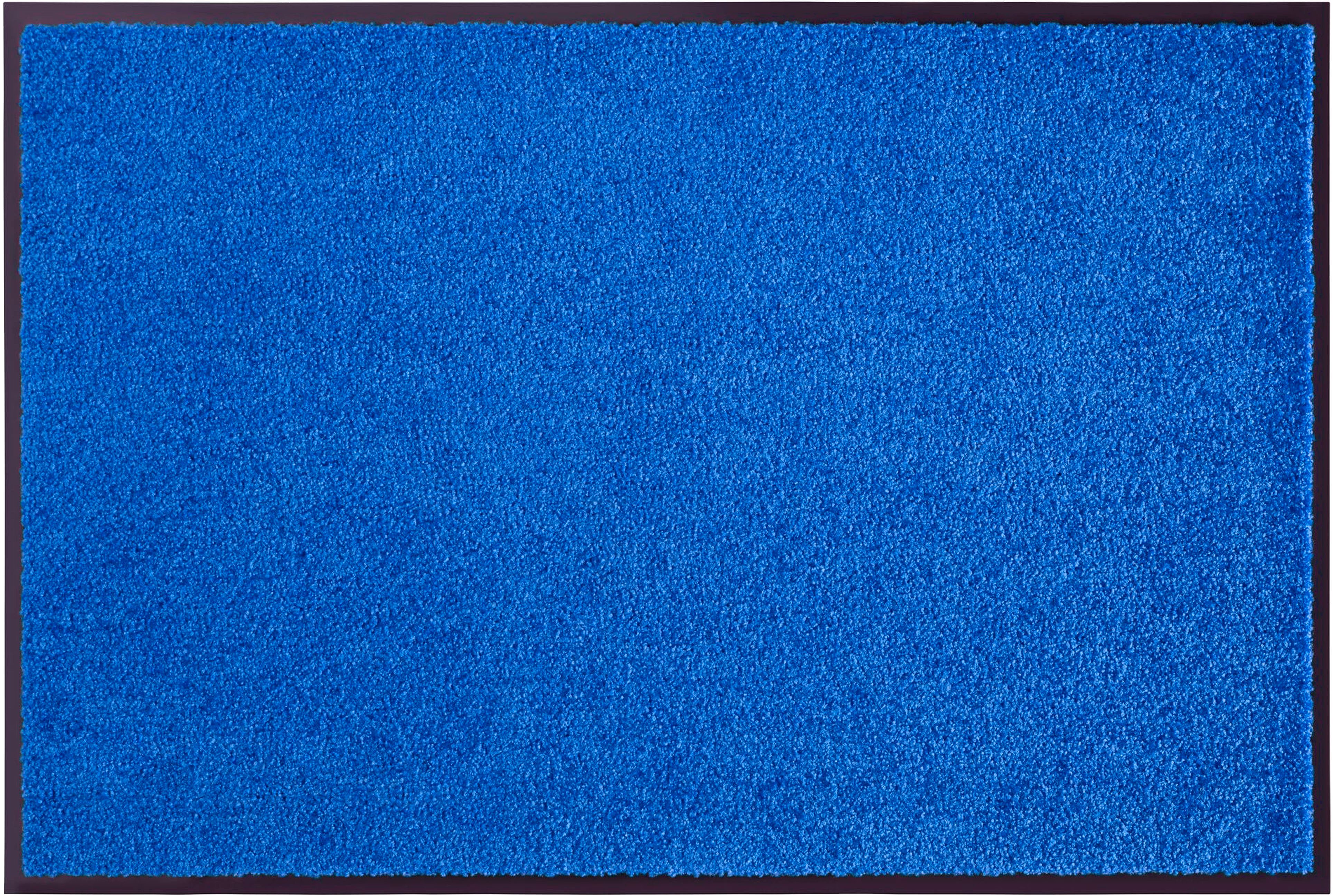 HANSE Home Mat Wash & Clean Vuilopvangmat, deurmat, in- en uitwendig, tapijt, loper, wasbaar deurmatten maat 60x180 cm blauw