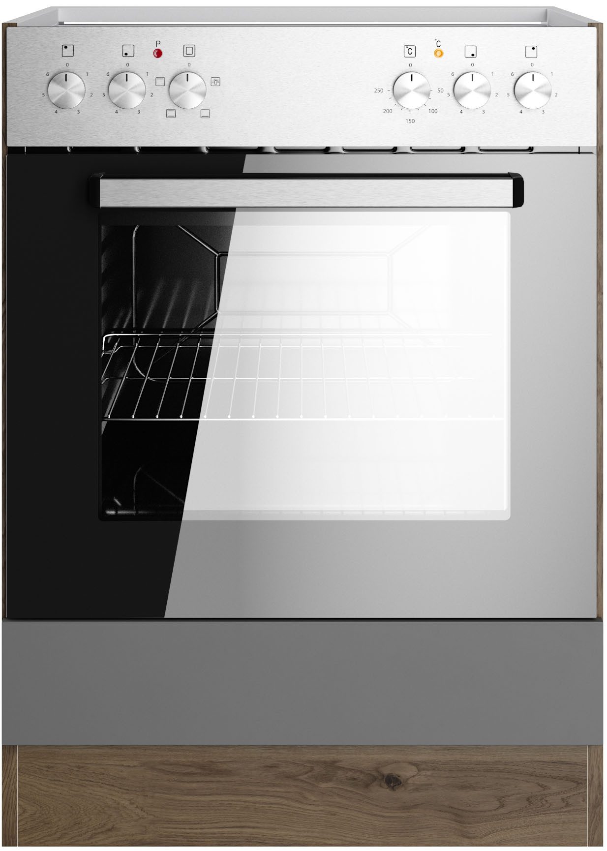 wiho Küchen Ombouwkast voor oven Elba Breedte 60 cm