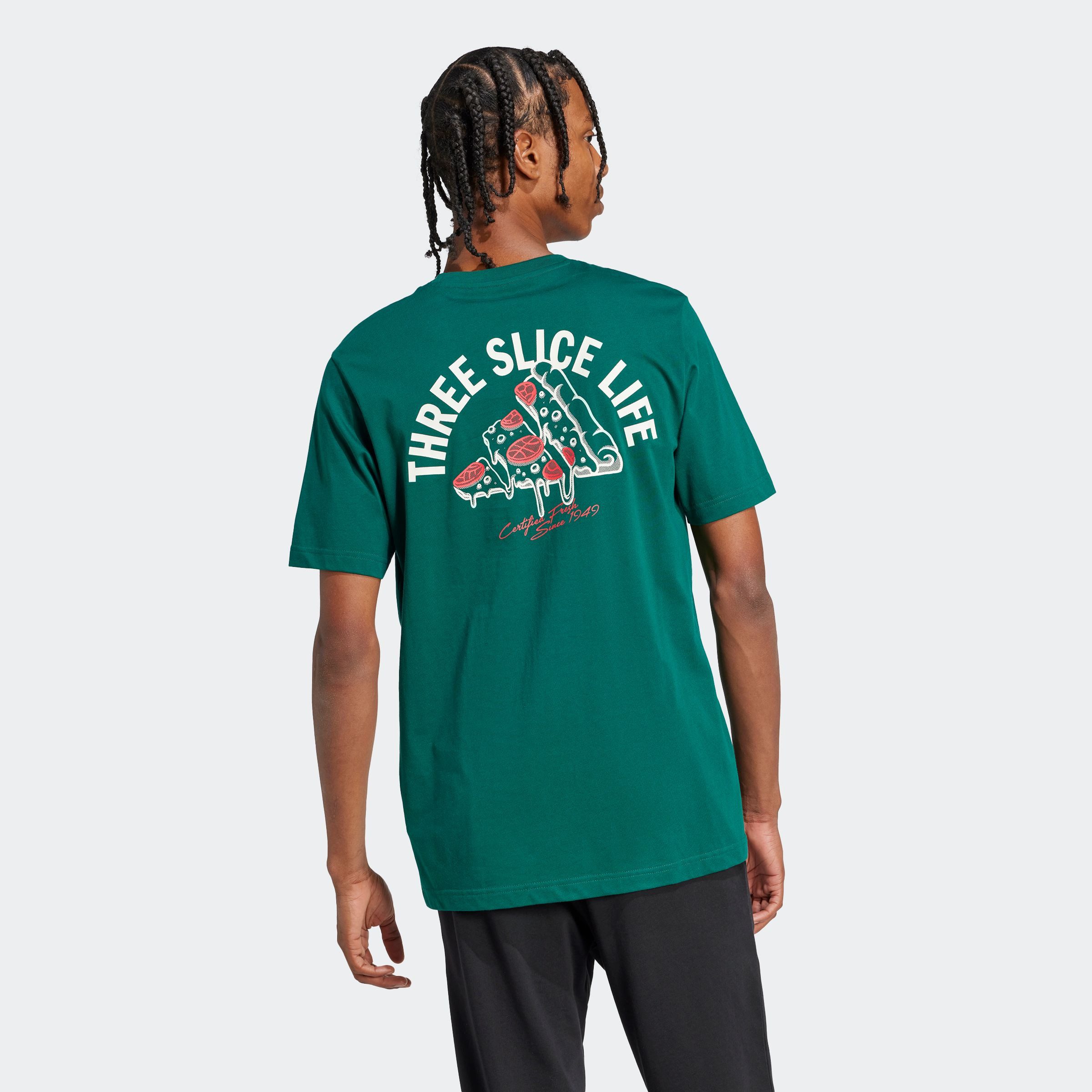 adidas Sportswear T-shirt M L PIZZA TEE
