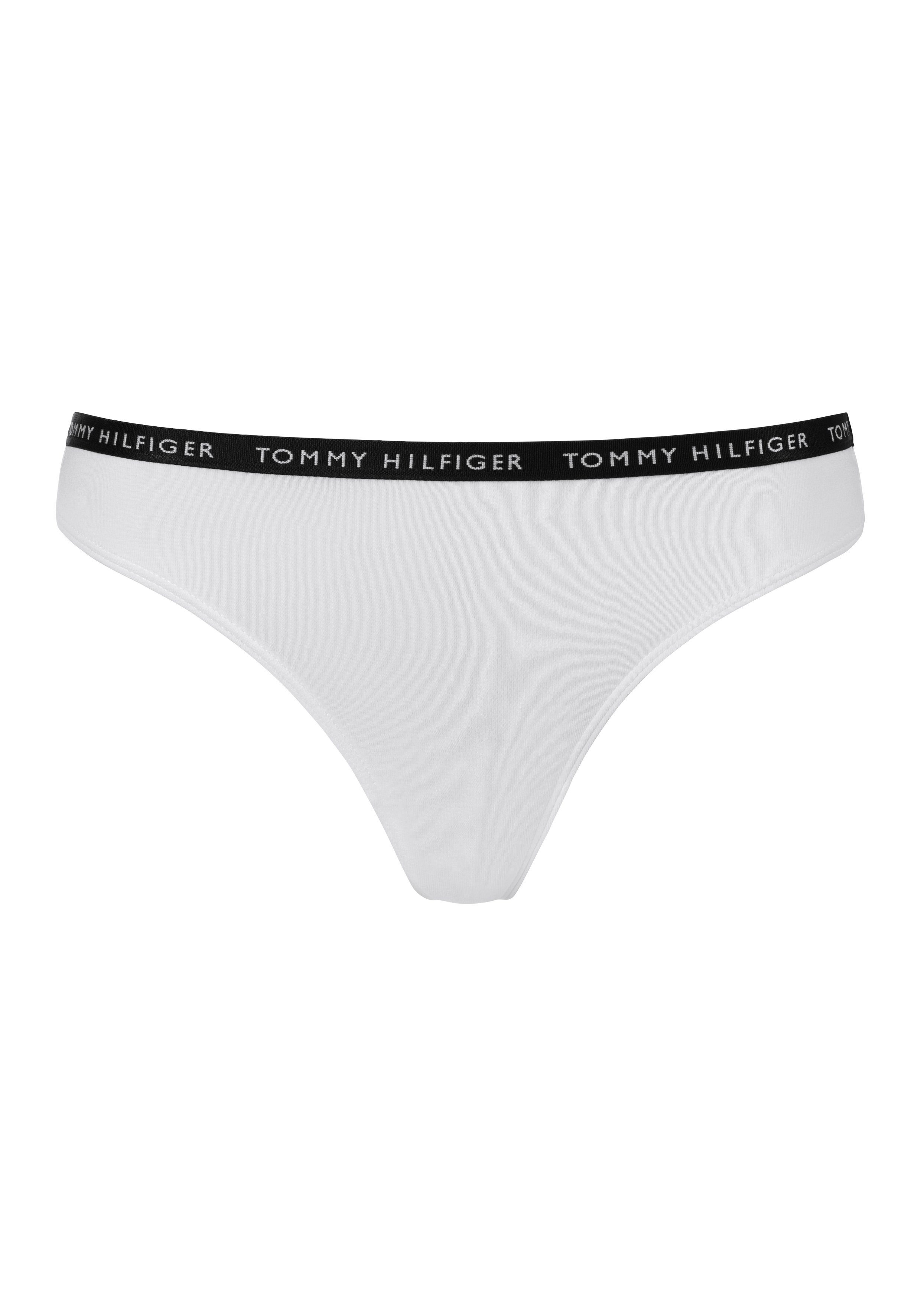 Tommy Hilfiger Underwear Slip met smalle logoboord (3 stuks)