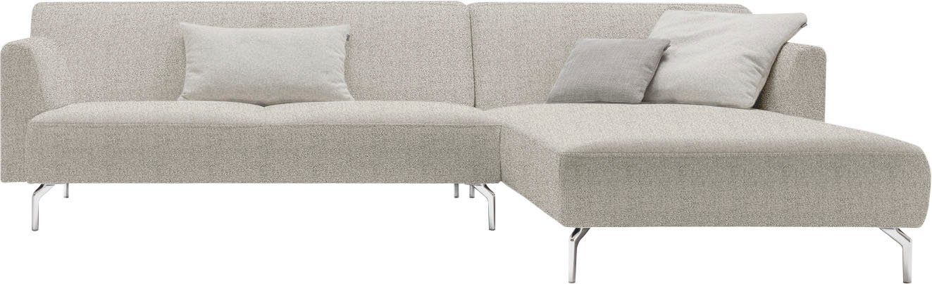 Creation BY ROLF BENZ Hoekbank CR.446 in een minimalistische, gewichtloze look, breedte 275 cm