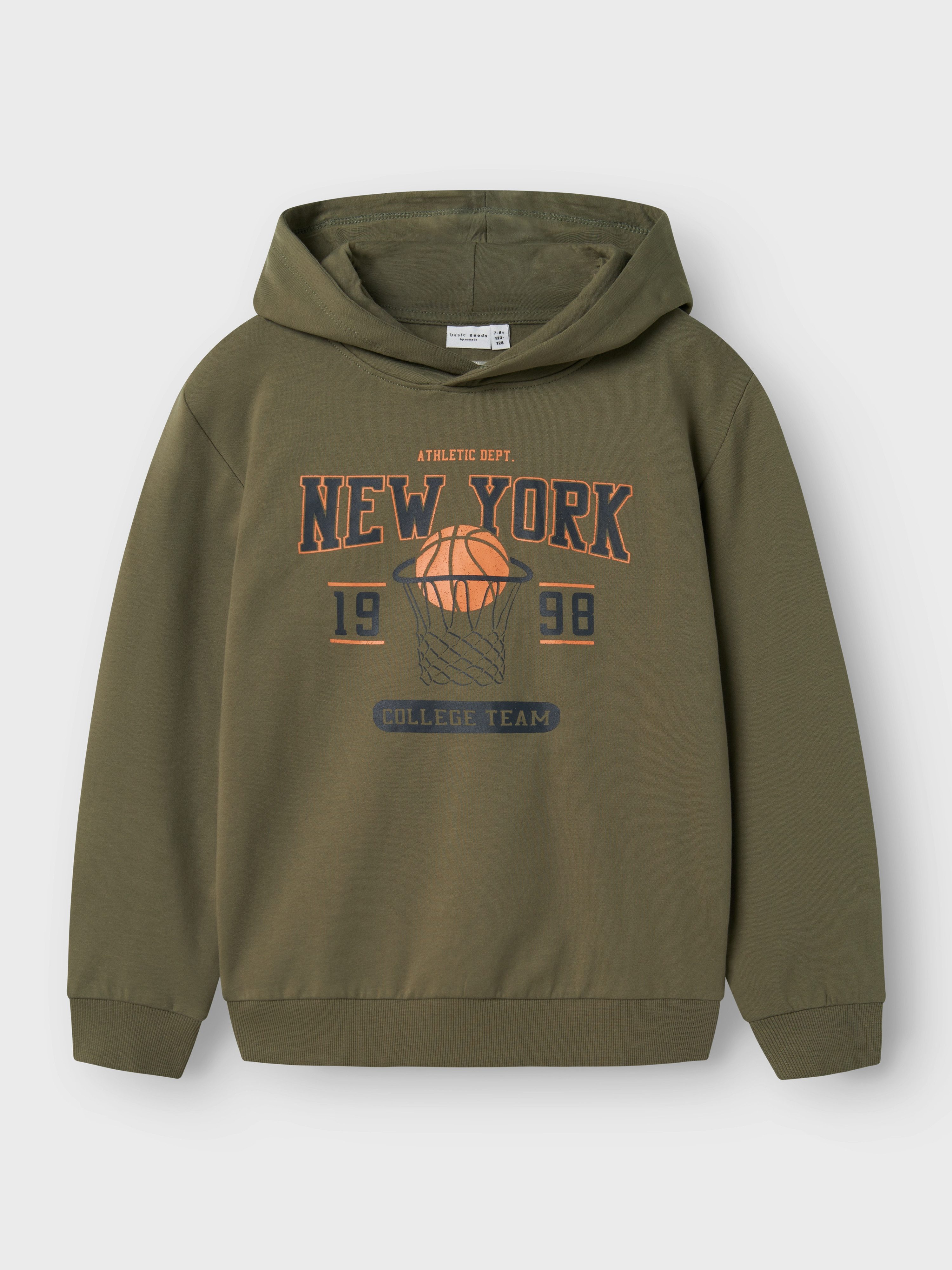 Name It Hoodie NKMVUGO LS NREG SWEAT WH BRU