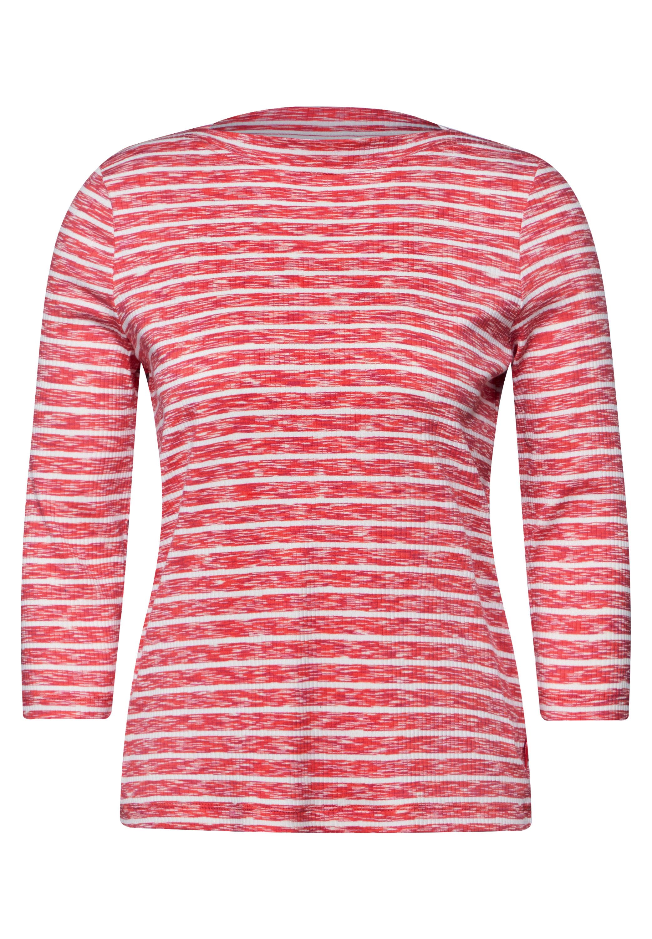 Cecil Shirt met lange mouwen gevlekte look
