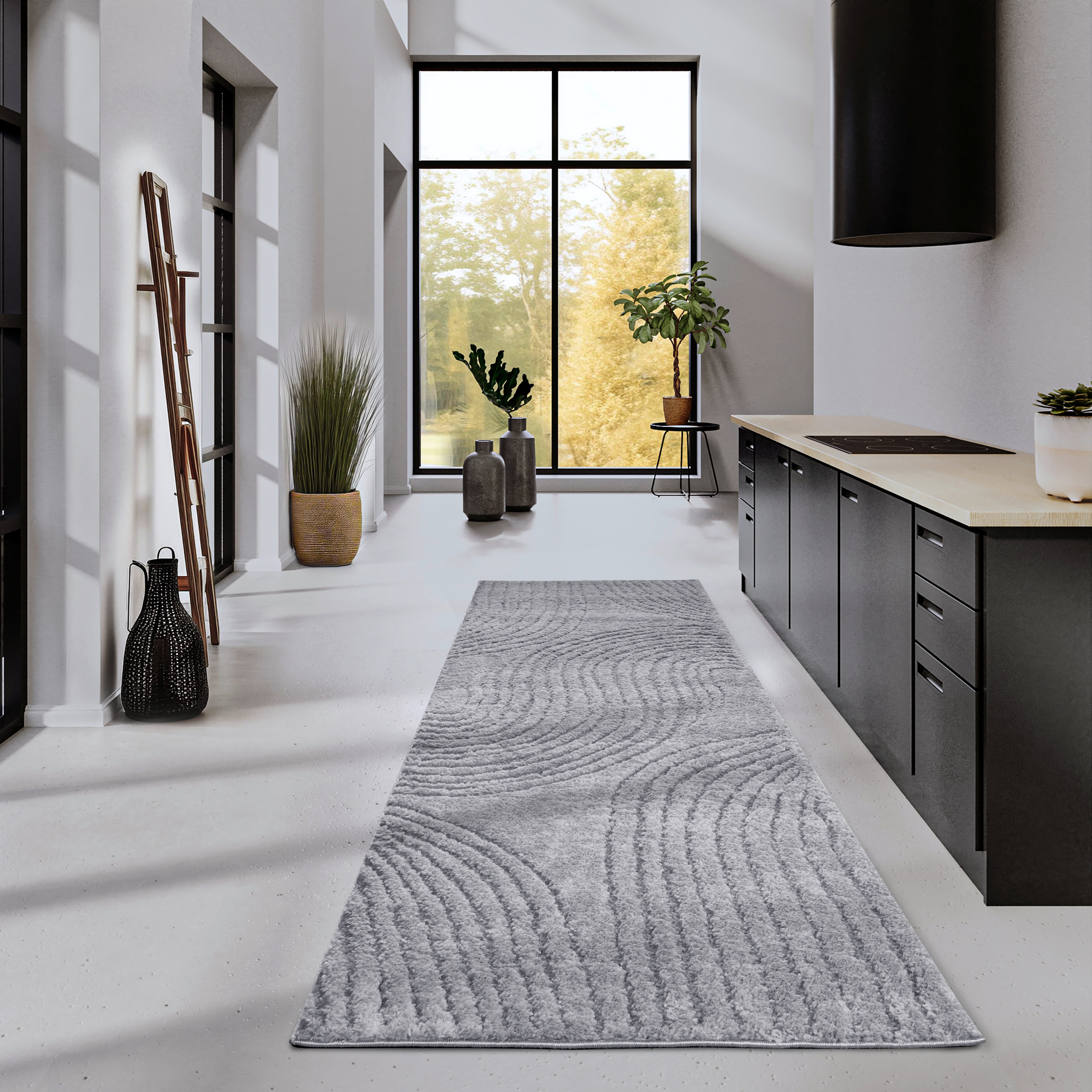 ELLE DECORATION Design-vloerkleed Pigment Hoogpolig, shaggy, loper, zacht, langpolig, modern, hoog-laag effect