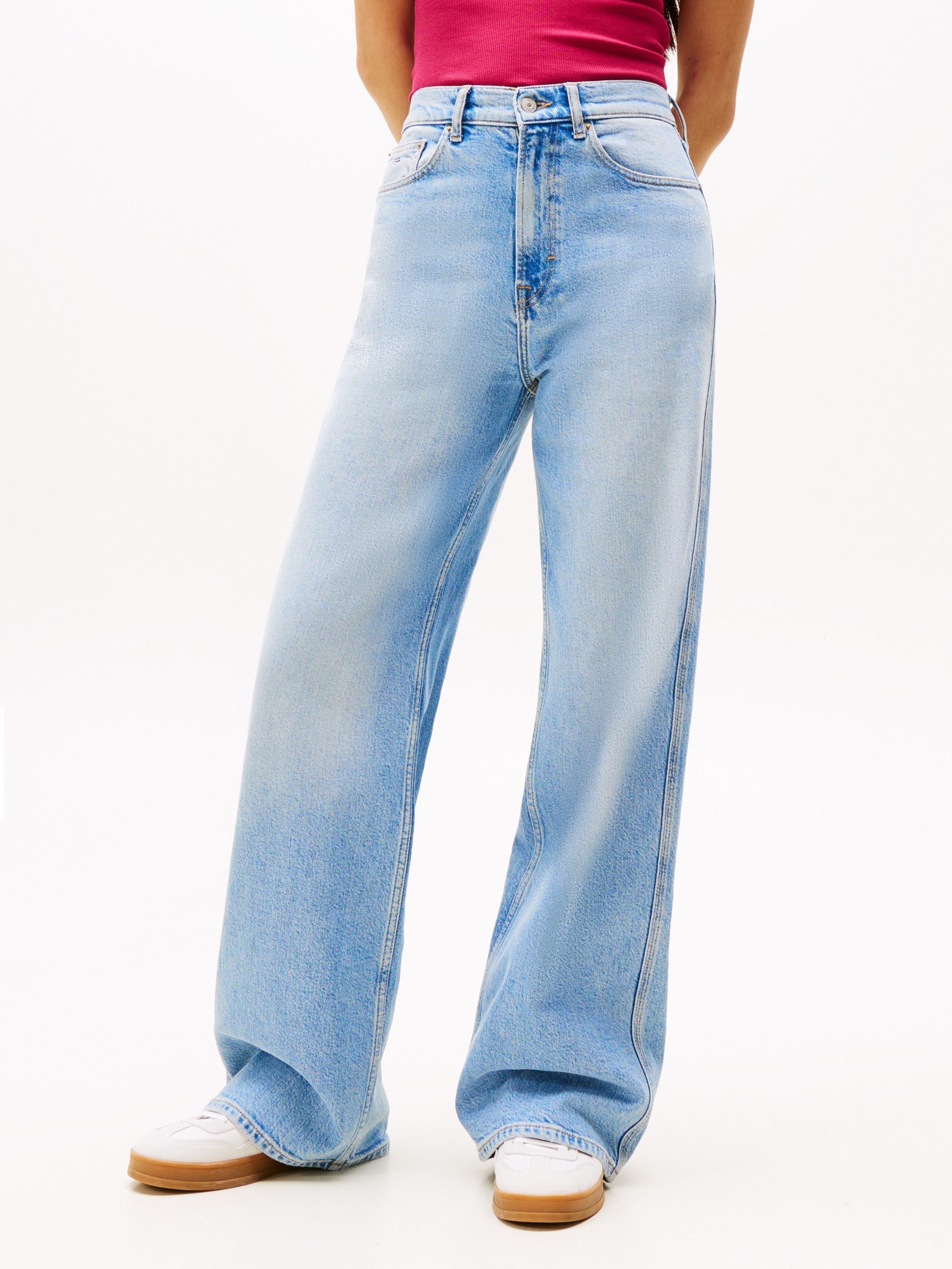 TOMMY JEANS Wijde jeans Claire High Rise