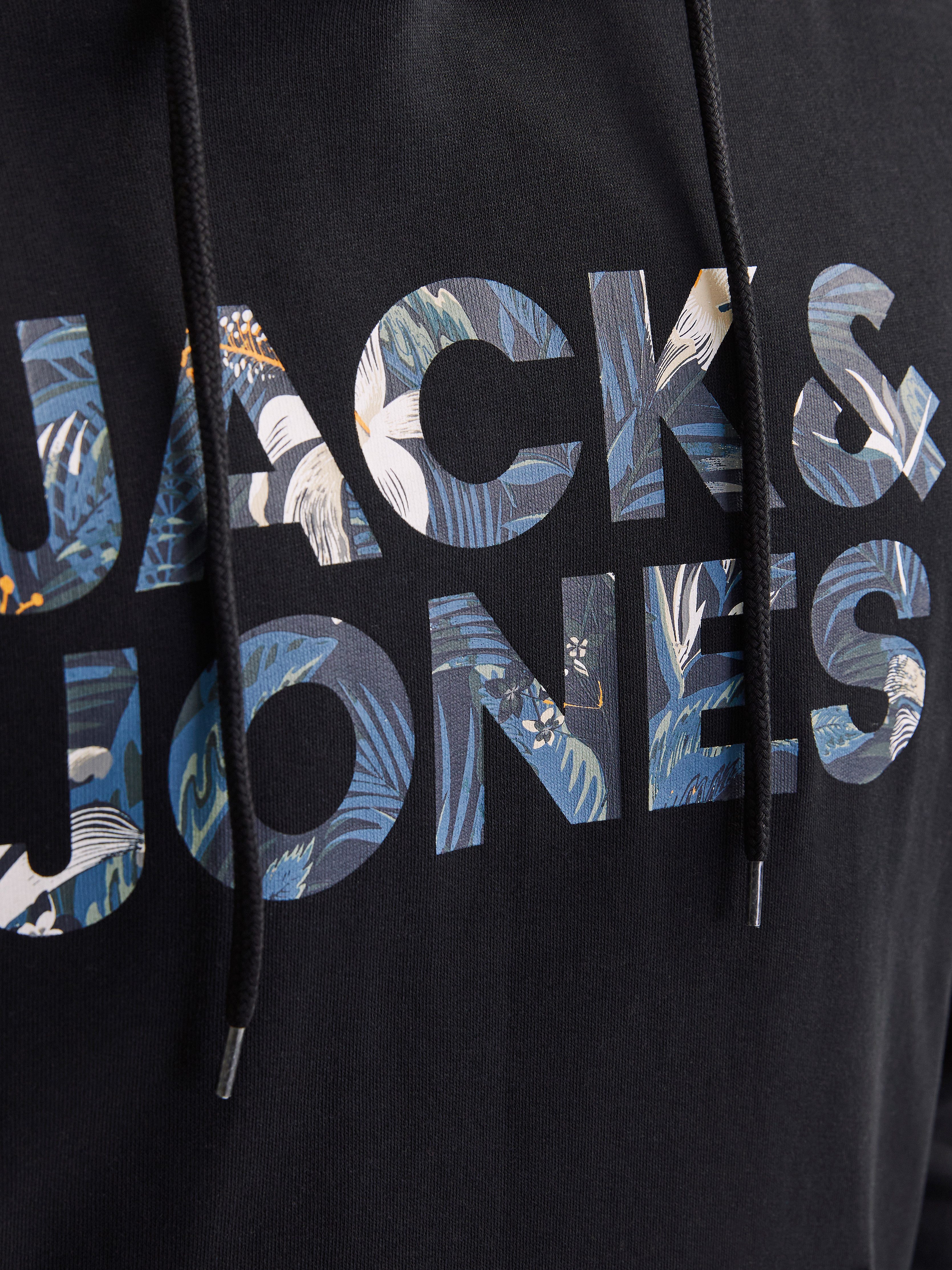 Jack & Jones Hoodie JJEBRYAN CORP LOGO SWEAT HOOD NOOS