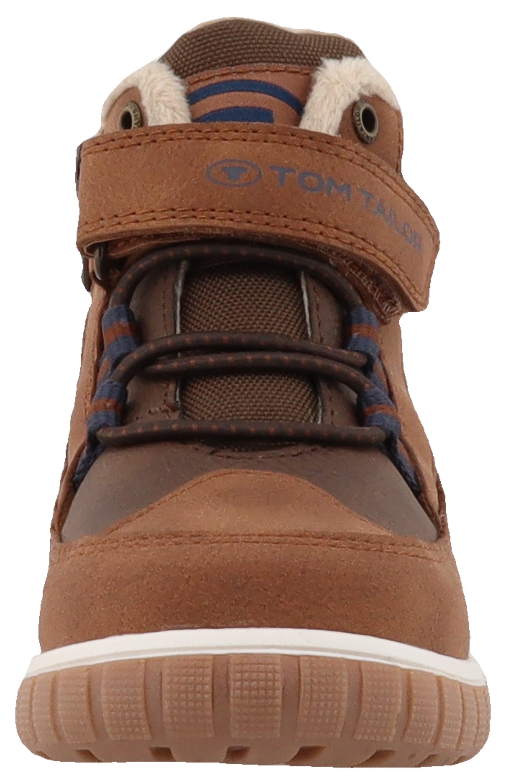Tom Tailor Winterlaarzen , klittenbandschoen, high-top sneaker, outdoorschoen met contraststiksels