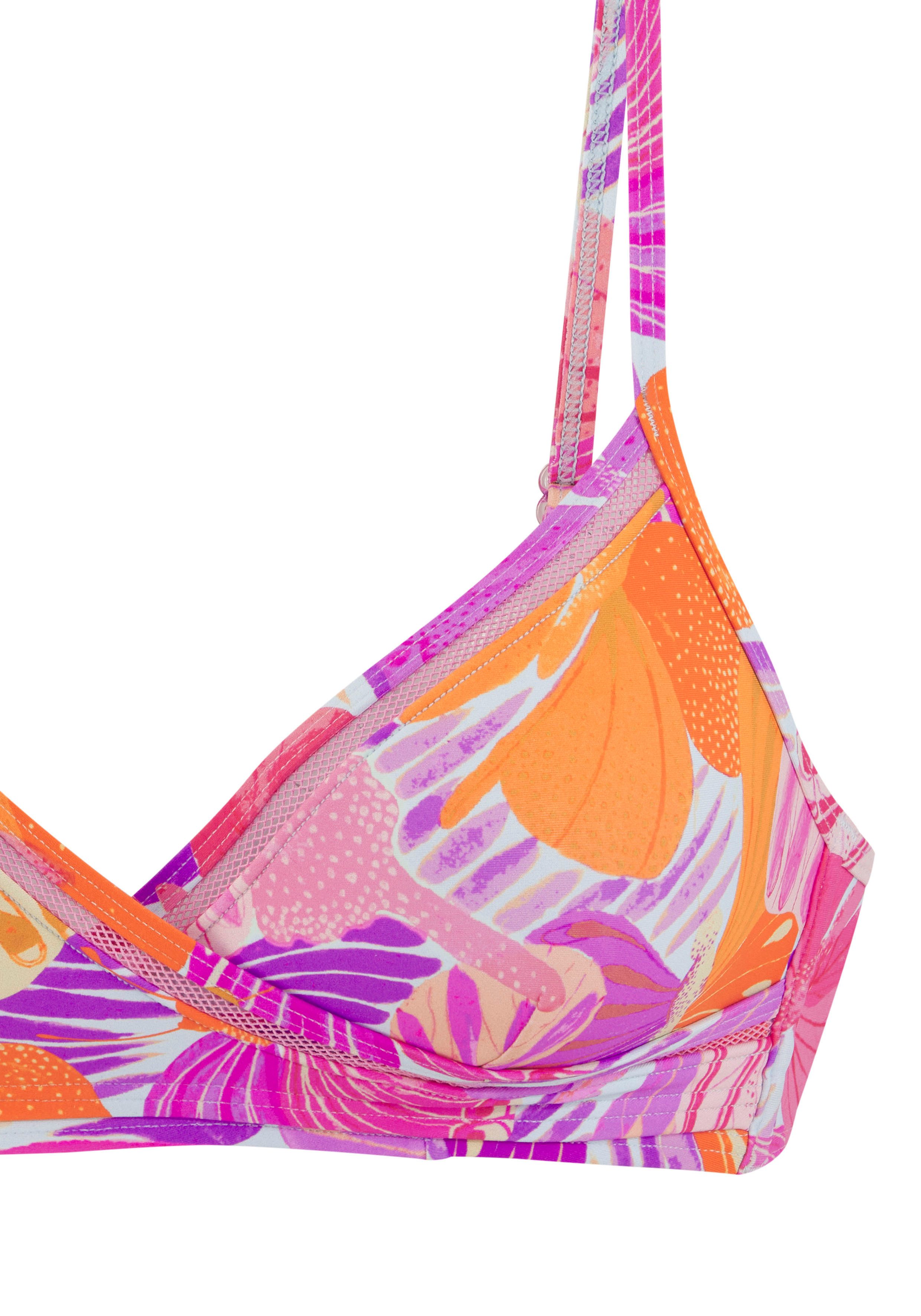 Sunseeker Triangel-bikinitop Butterfly met vlinderontwerp
