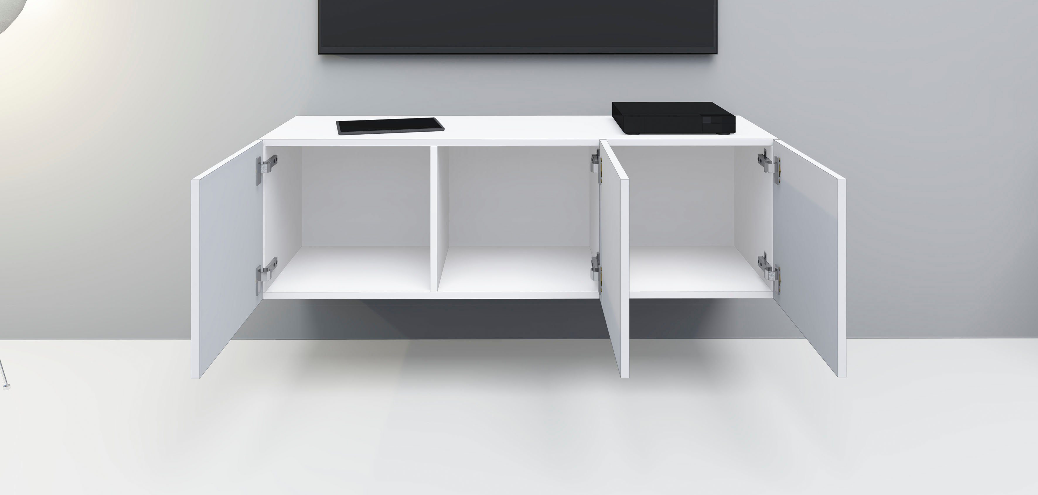 borchardt Möbel Tv-meubel Vaasa Breedte 114 cm, alleen hangend
