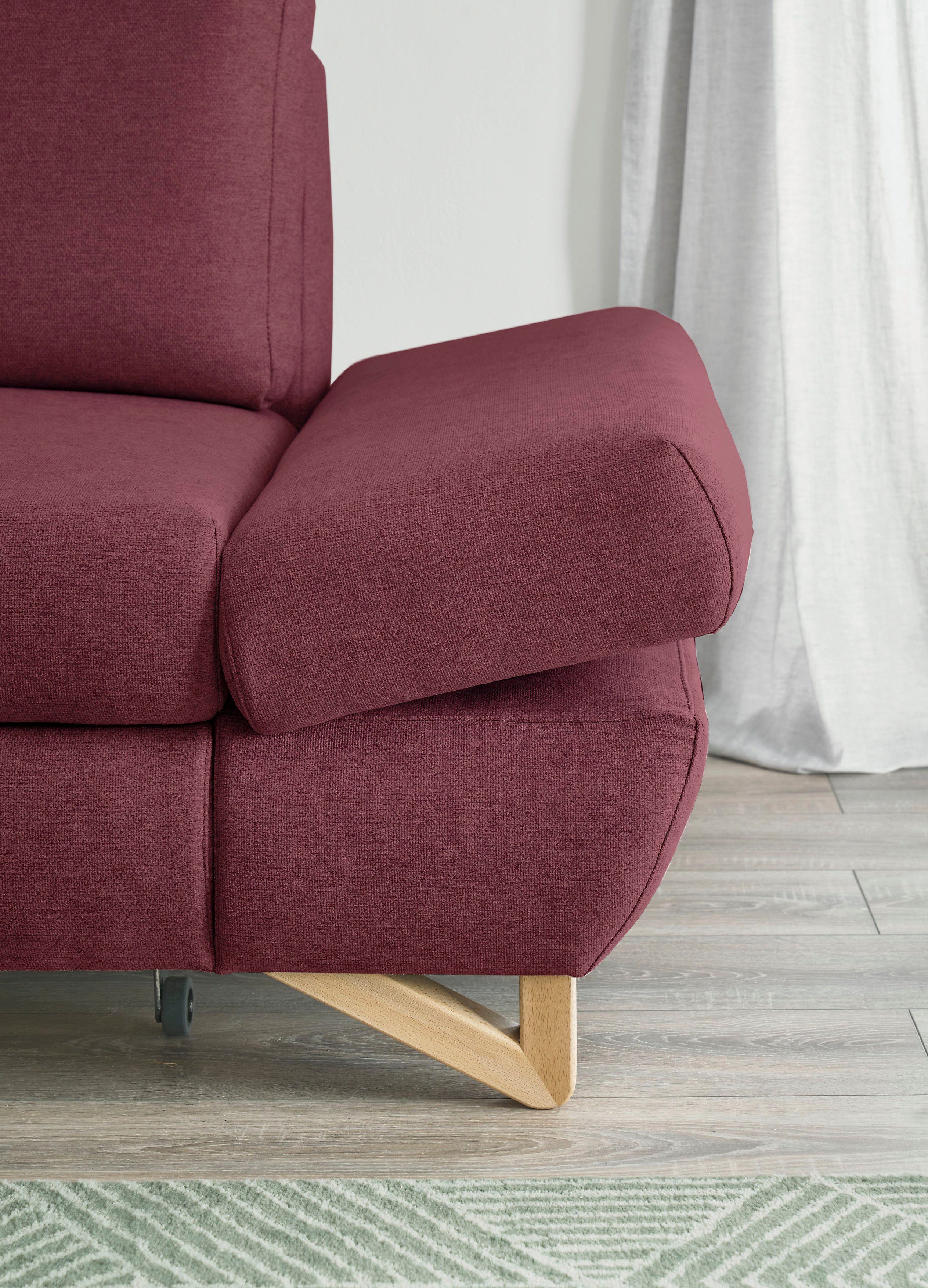 INOSIGN Slaapbank City/Giron comfortabele slaapbank (ligoppervlak 245 x 138 cm) en bedlade