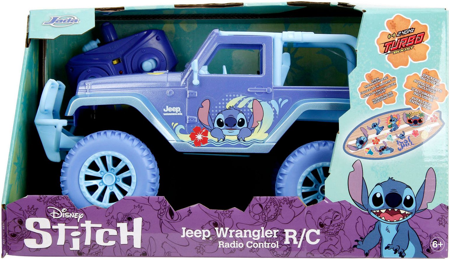 JADA Radiografisch bestuurbare auto Stitch RC Jeep 1:16