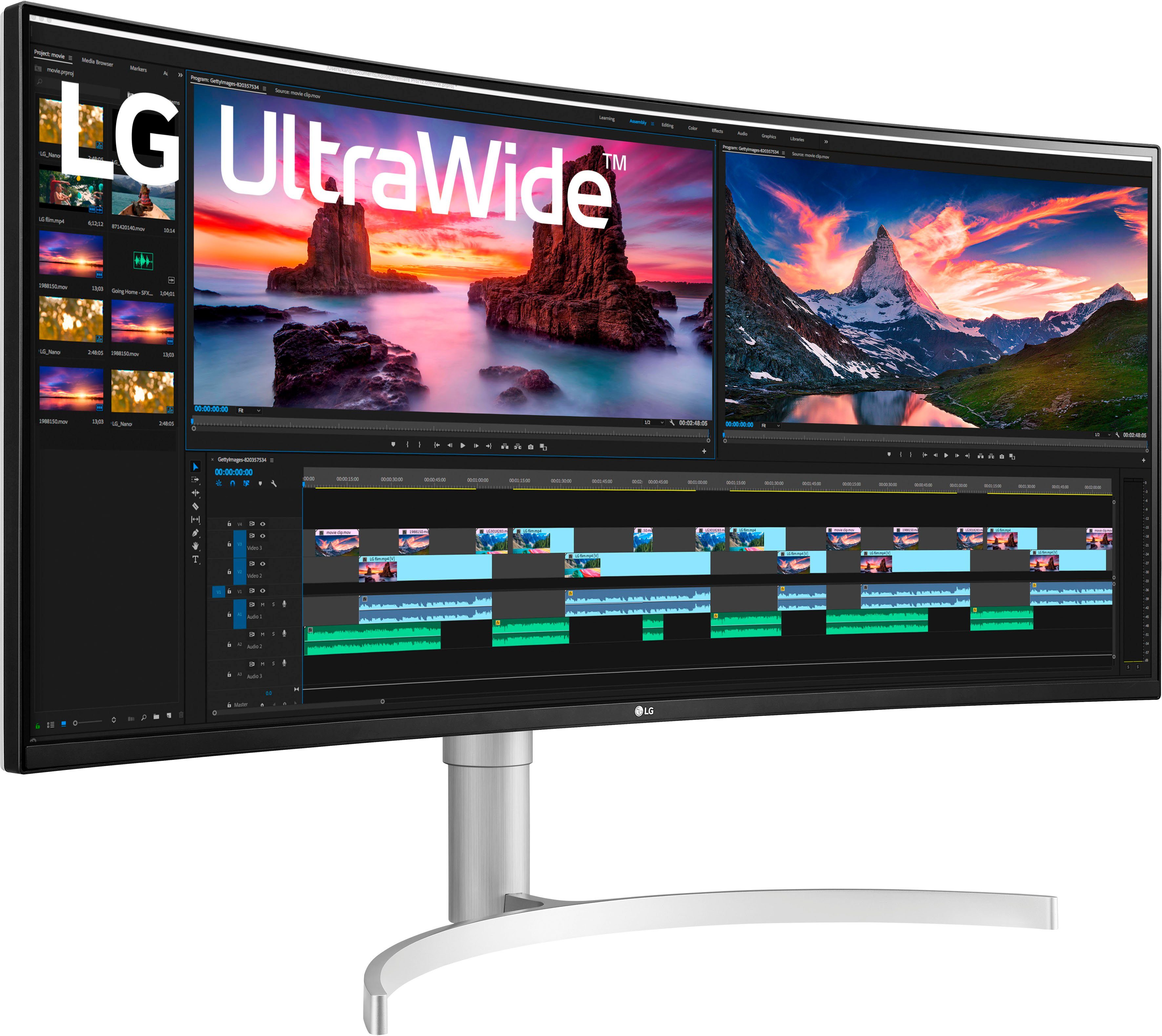 LG Curved-gaming-monitor 38WN95CP, 95,29 cm / 38", WQHD